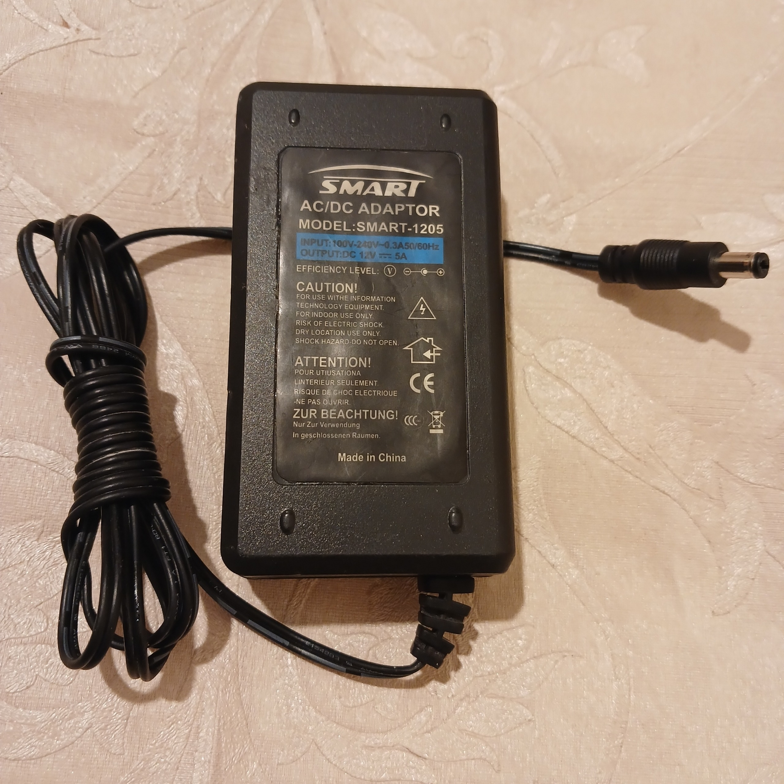 آداپتور 12 ولت 5 آمپر SMART