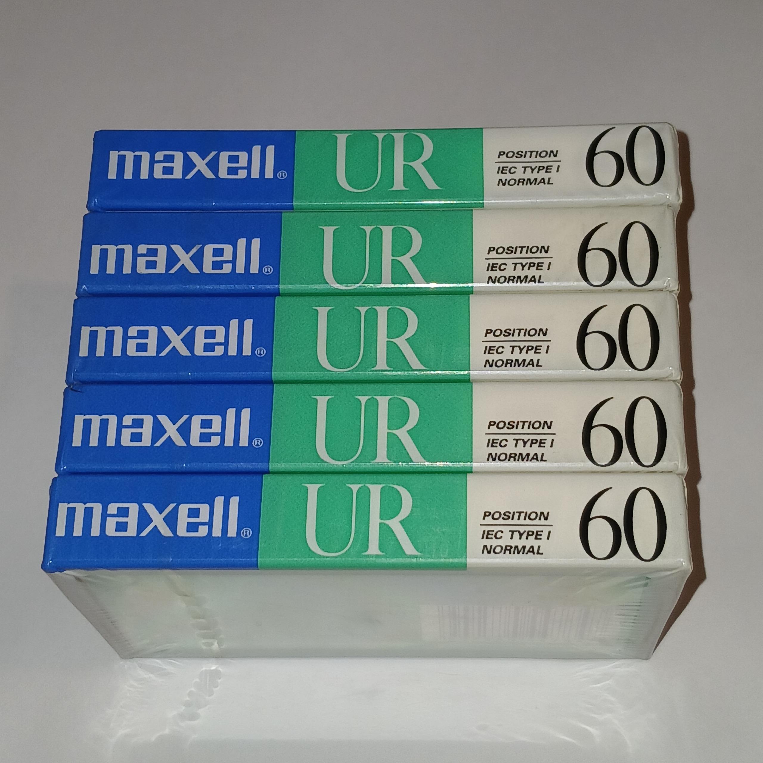 نوار کاست خام مکسل maxell