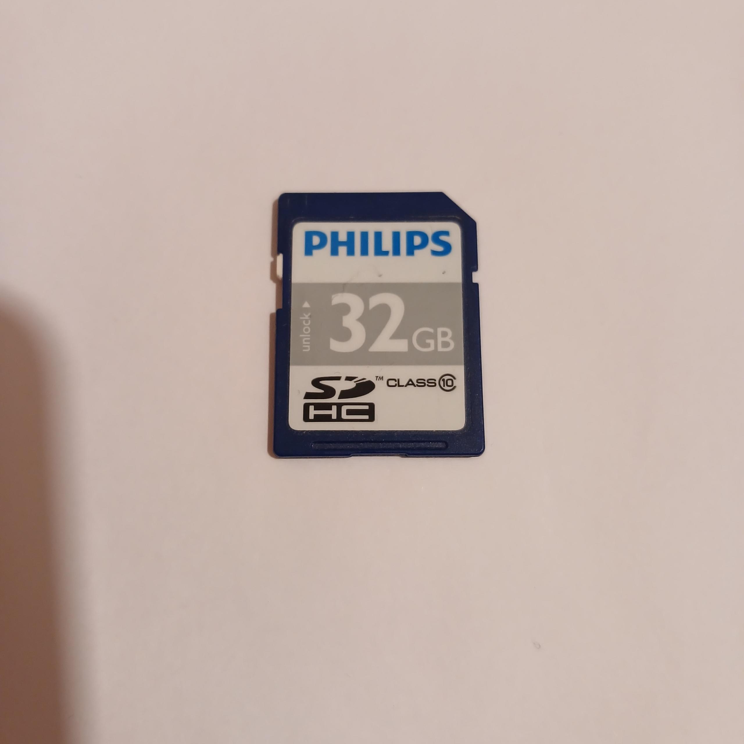 کارت حافظه 32 گیگ فیلیپس کلاس 10