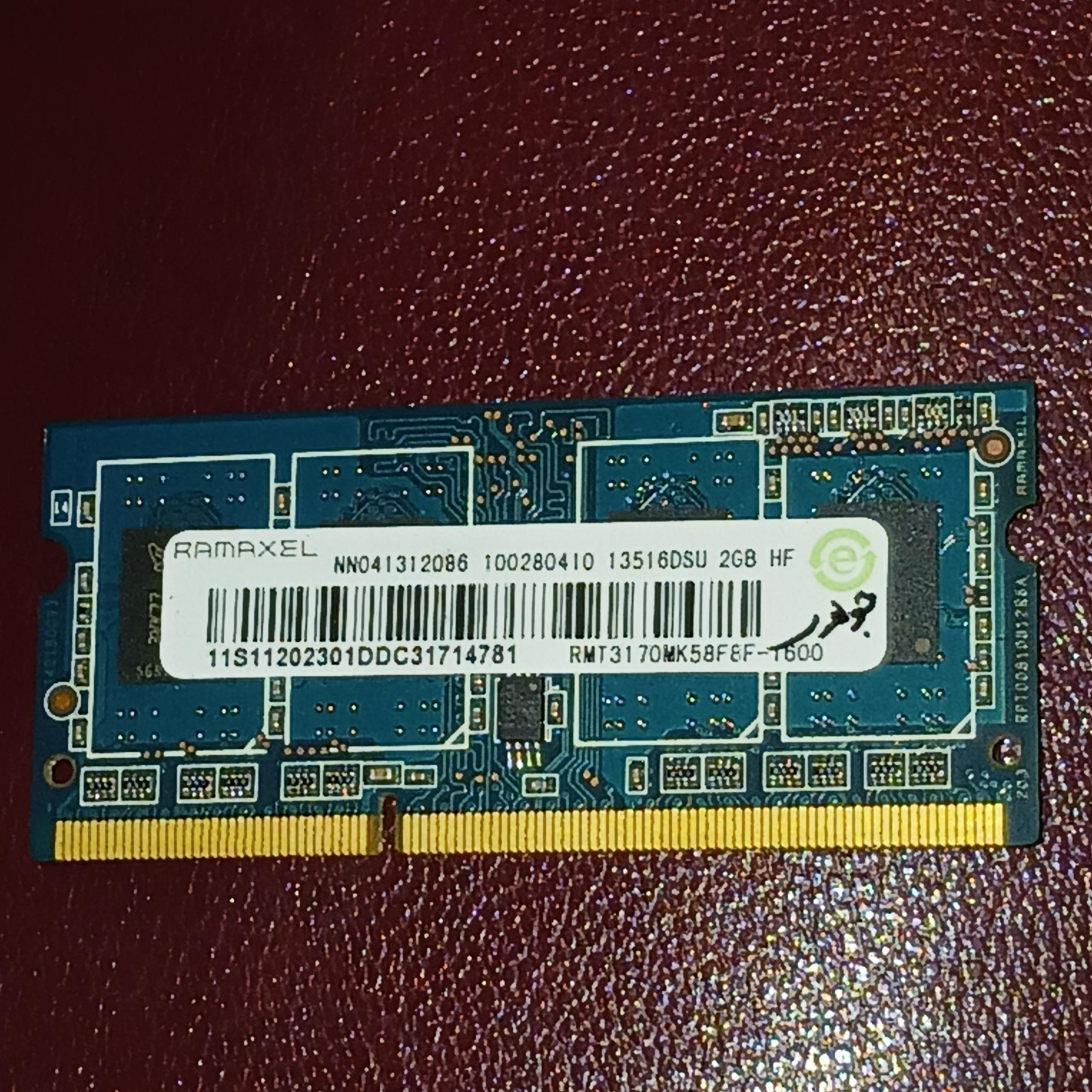 رم لپ تاپ 2 گیگ ddr3
