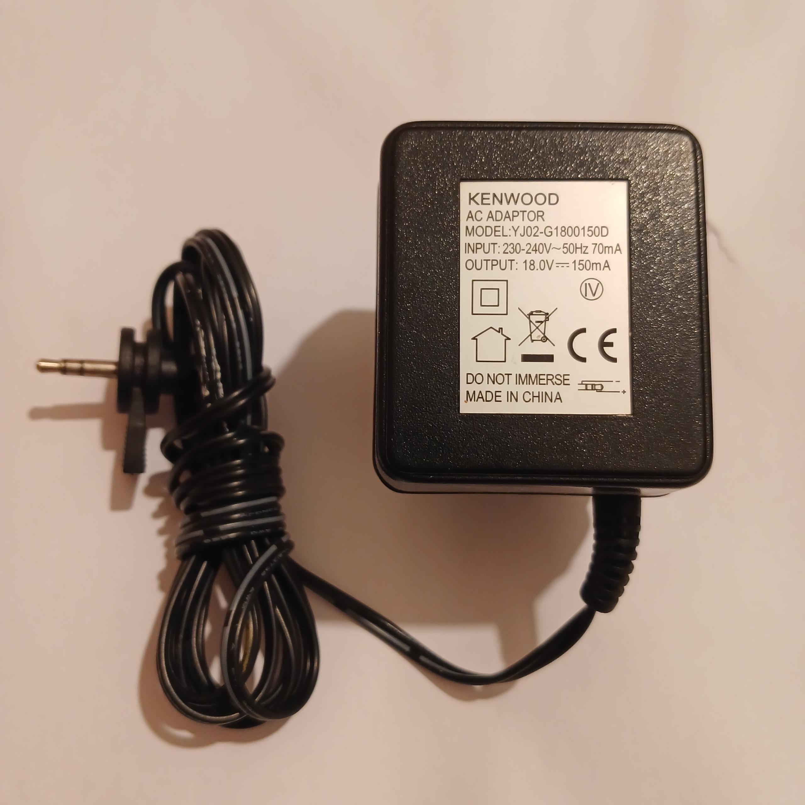 آداپتور 18 ولت کنوود KENWOOD نایاب