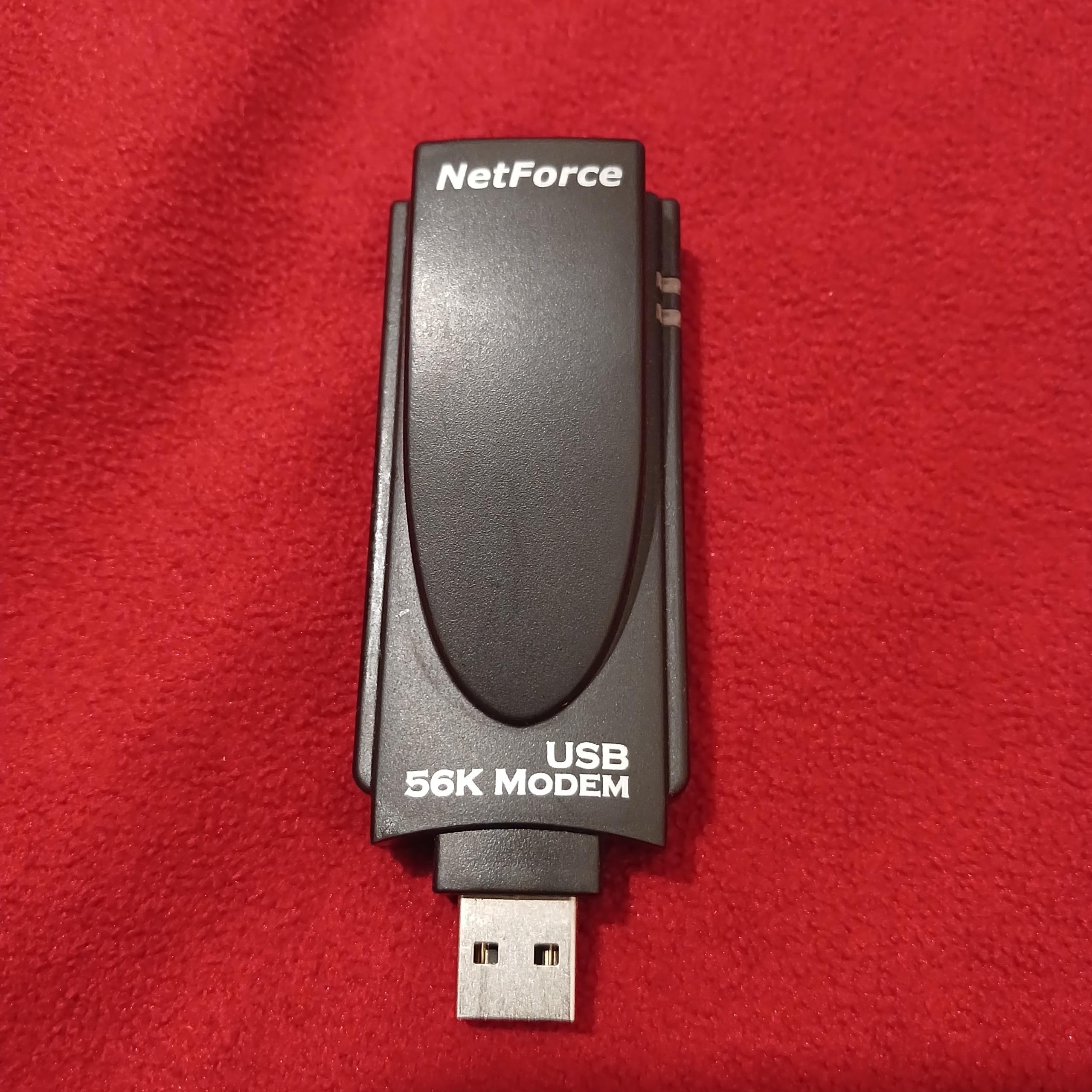 مودم فکس و دیالآپ اکسترنال USB برند NetForce