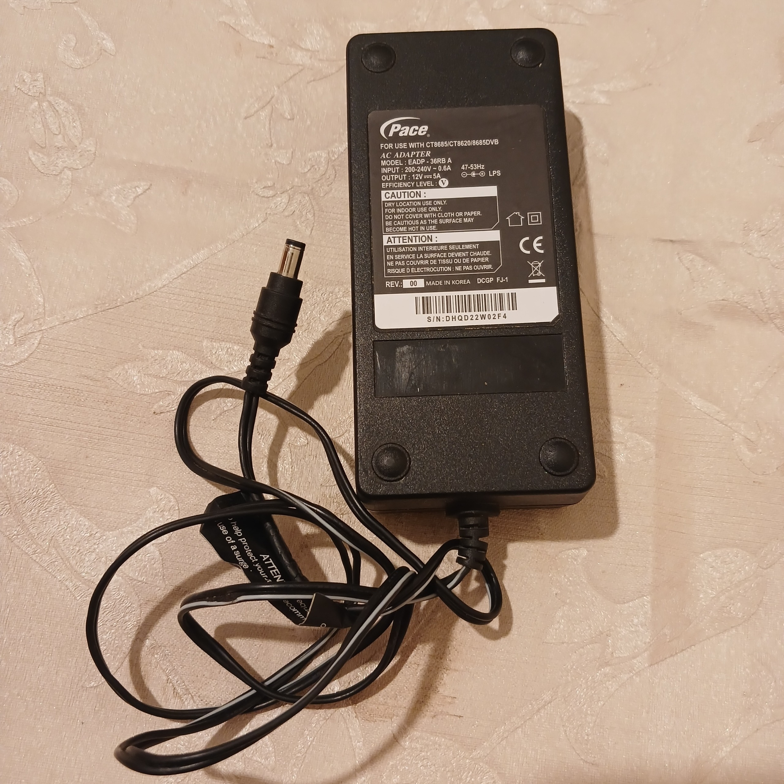 آداپتور 12 ولت 5 آمپر