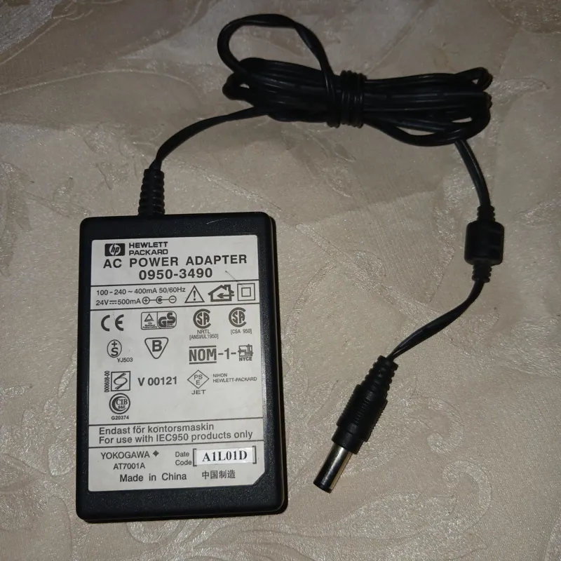 آداپتور پرینتر اچ پی 24 ولت hp