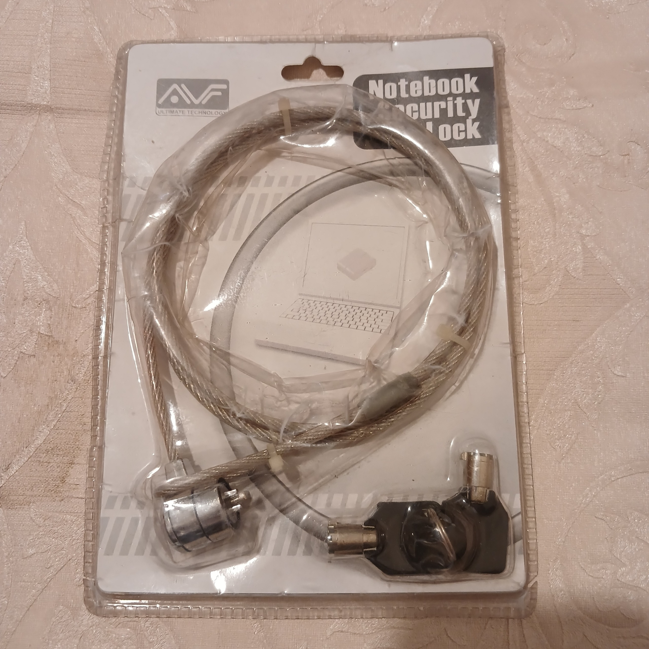 قفل لپ تاپ AVF با دو کلید مدل ANL01