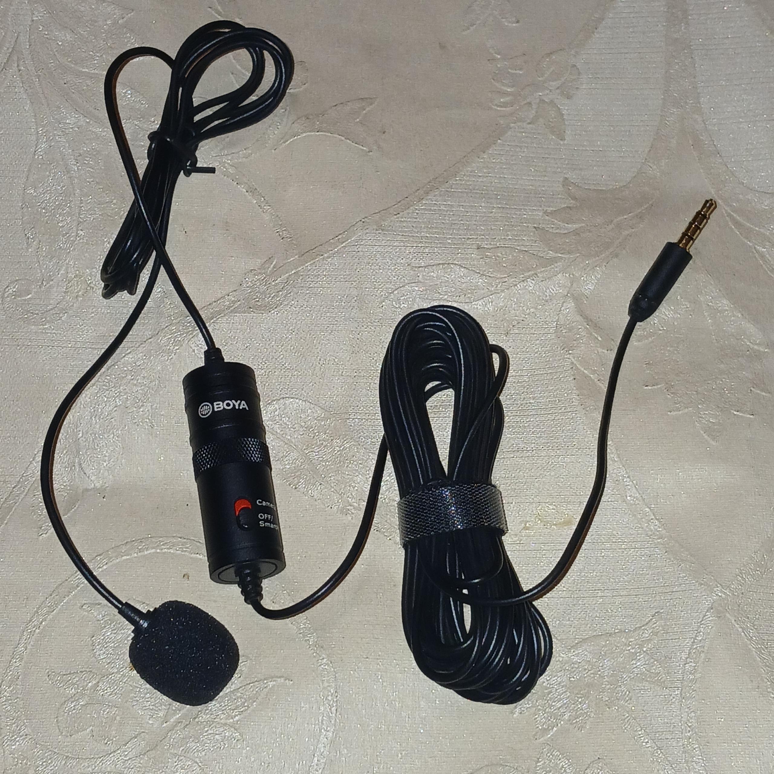 میکروفون بویا یقه ای سیم 6 متری