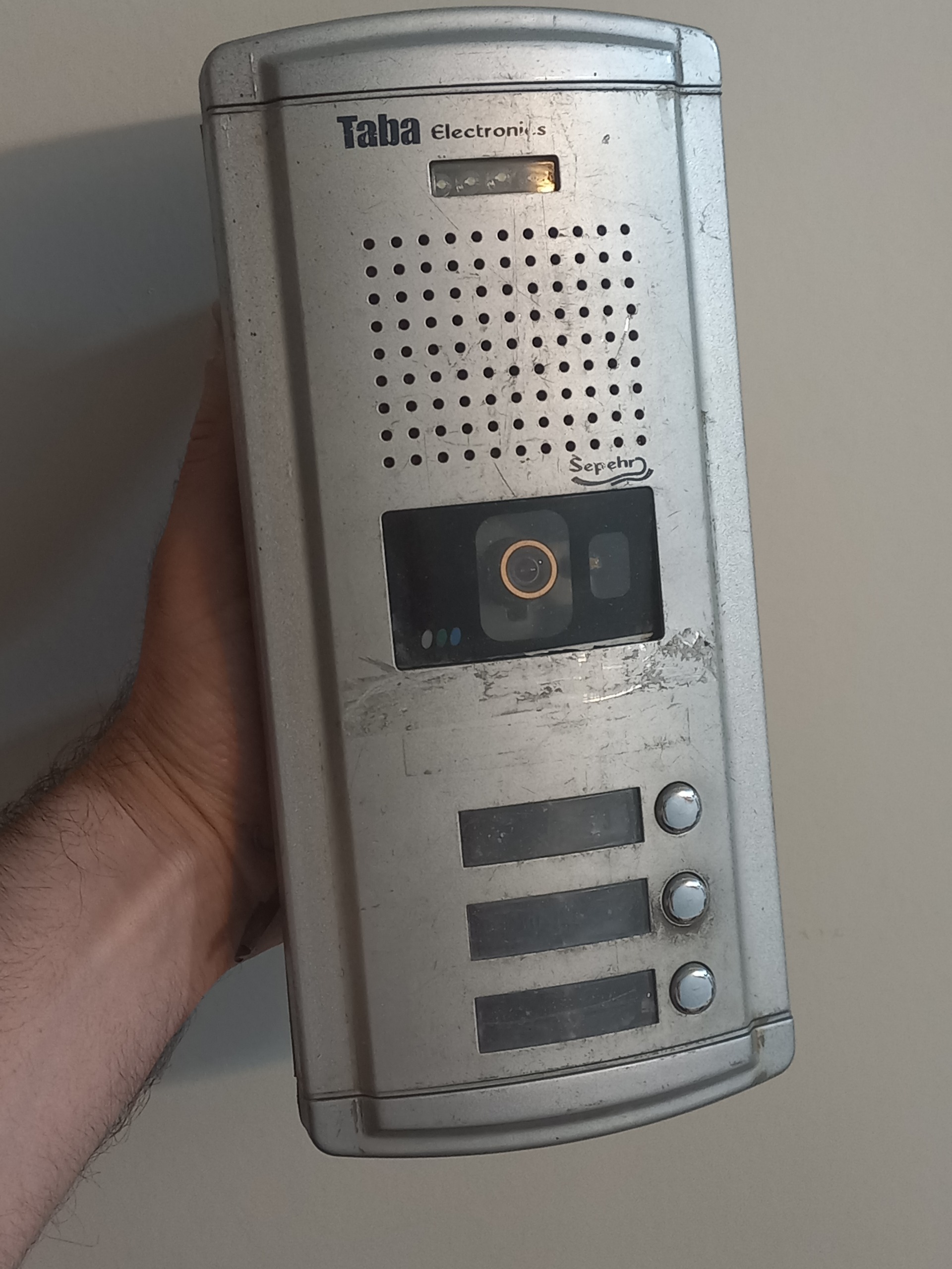 پنل آیفون تصویری تابا سالم