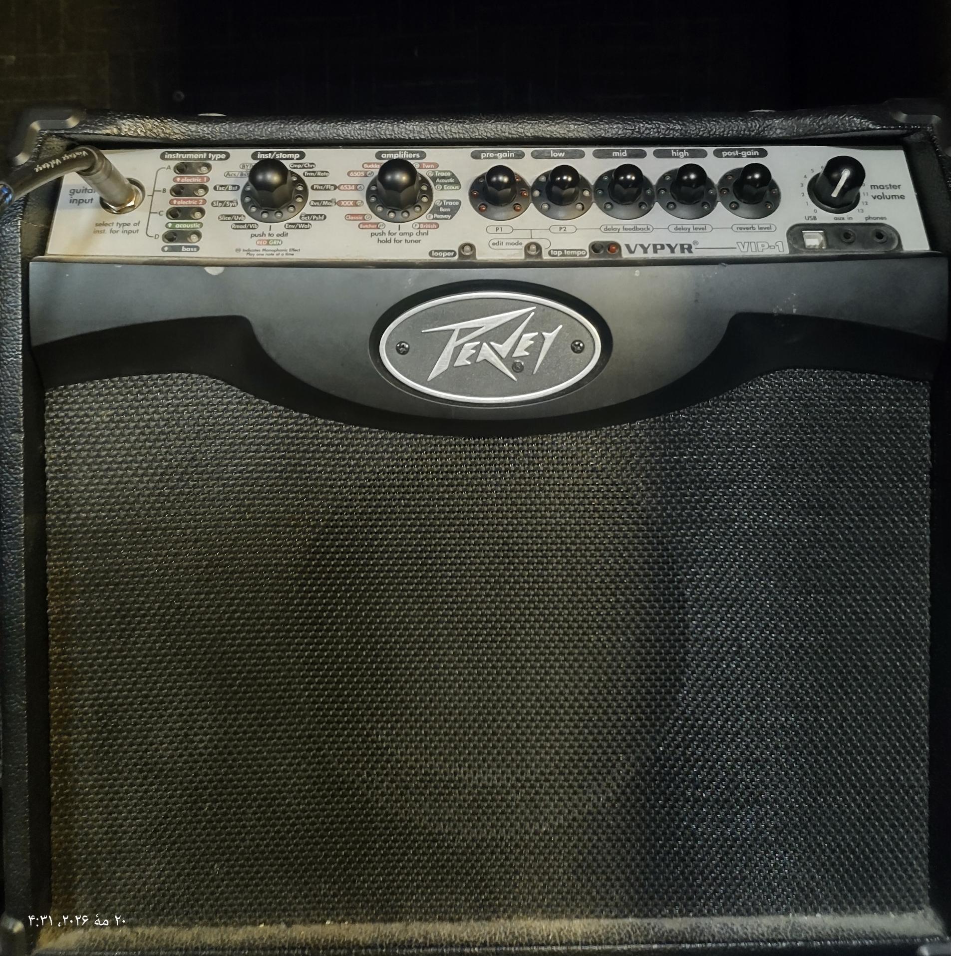 آمپلی فایر گیتار peavey vyper VIP 1