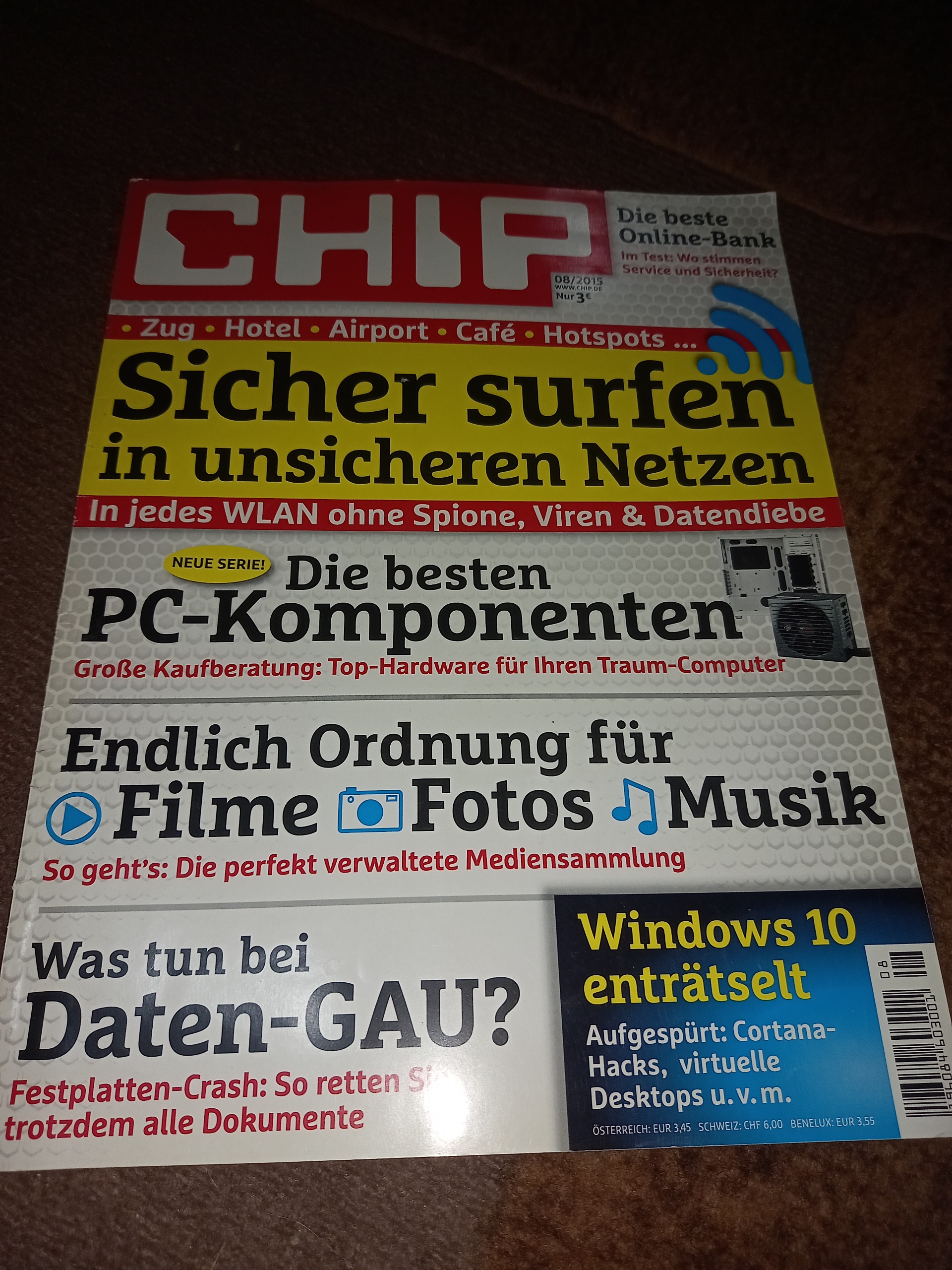 مجله خارجی، تراشه