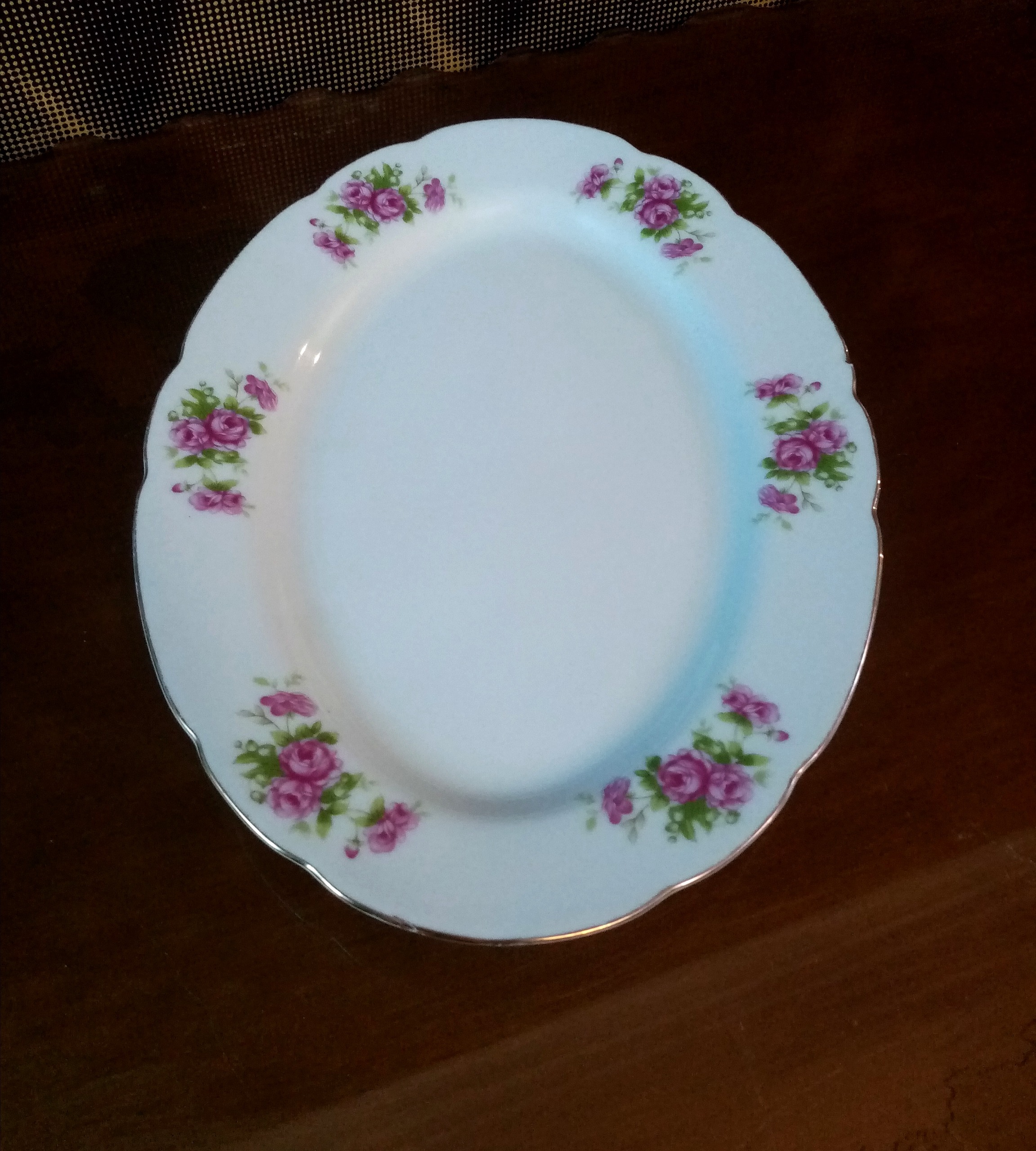 دیس گلسرخی کوچک 25 سانتی کمیاب
