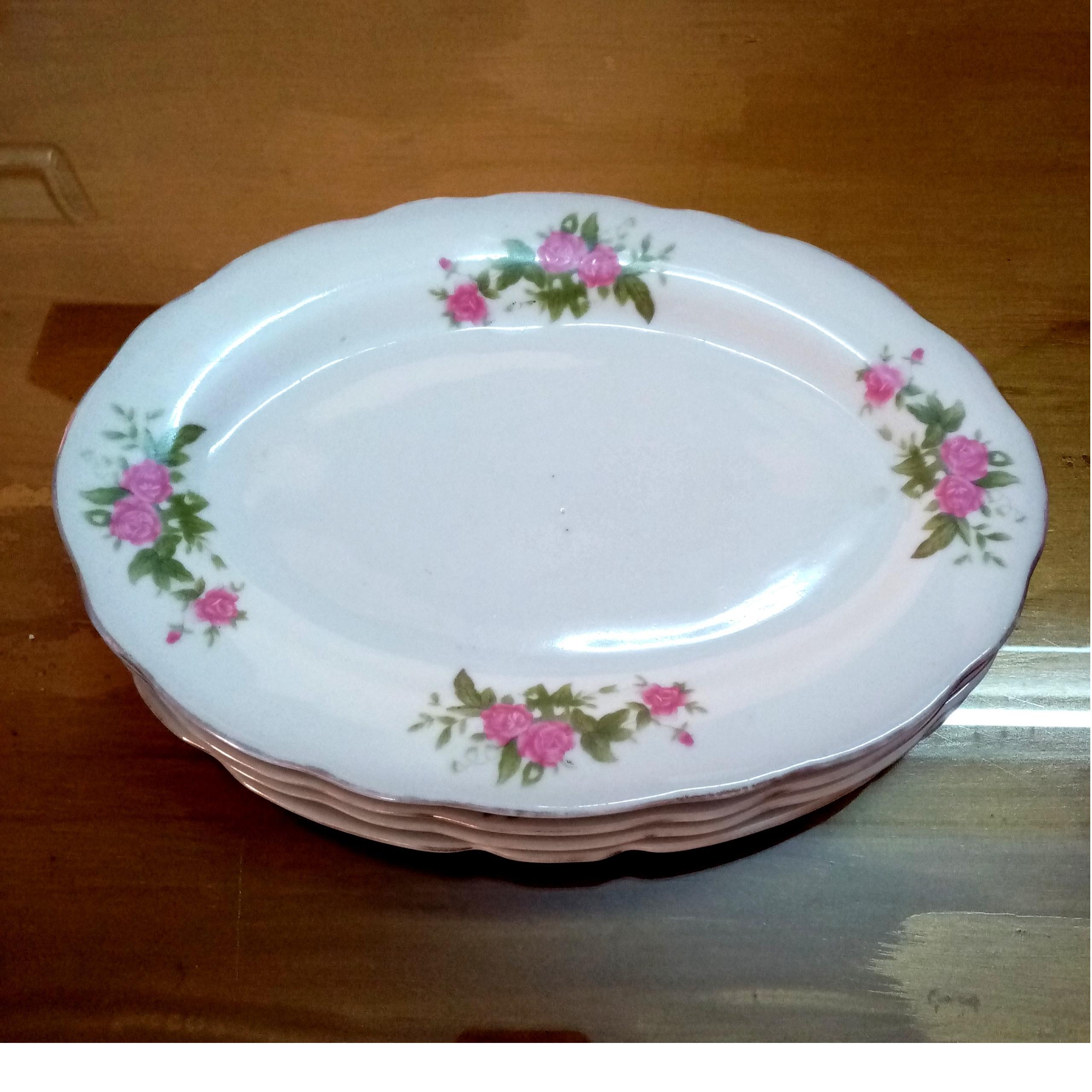 دیس گلسرخی کوچک 26سانتی 4عدد