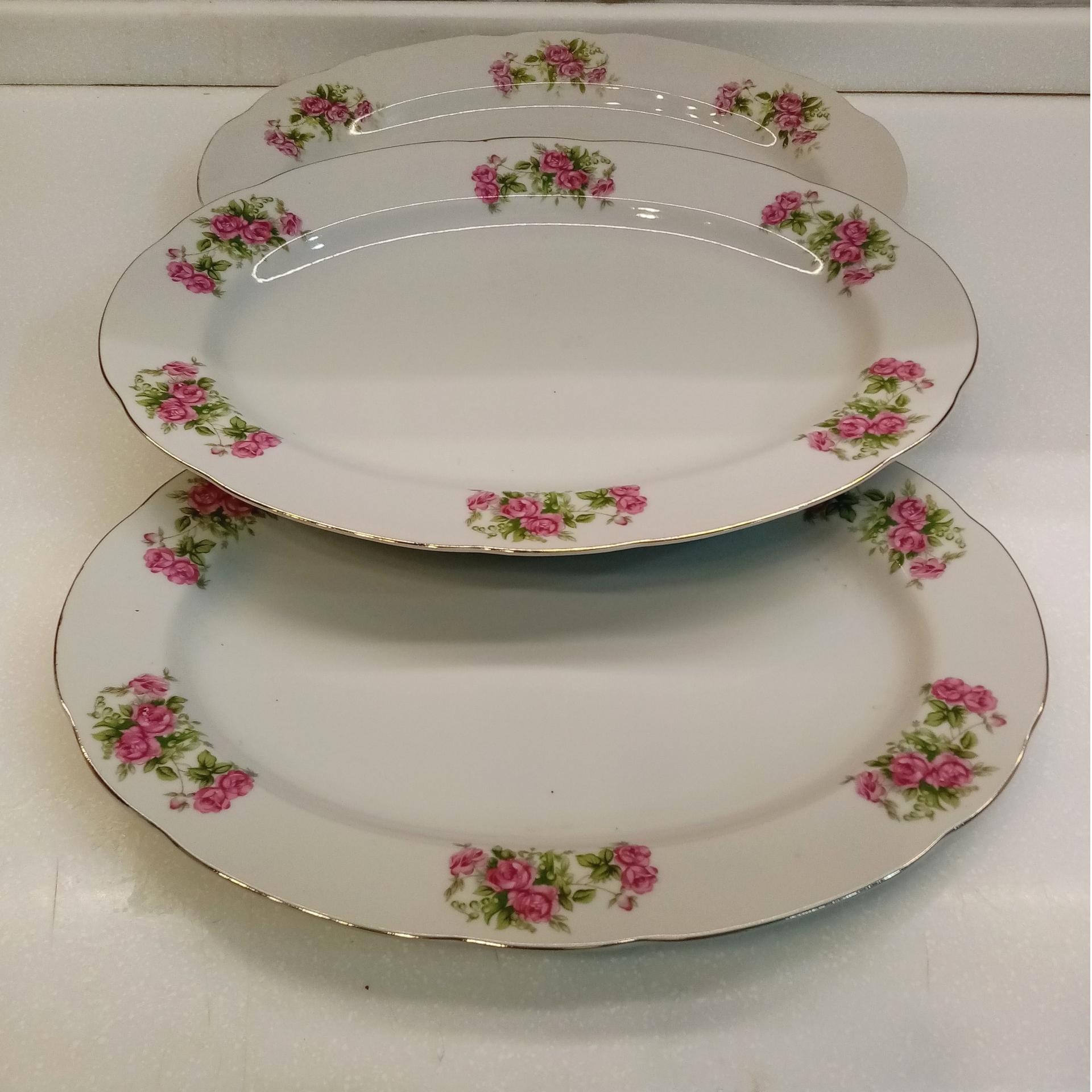 3عدد دیس گلسرخی ژاپنی 36سانتی