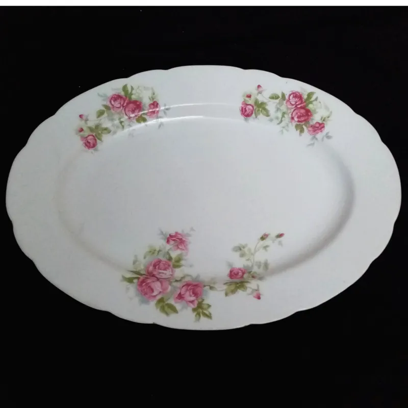 دیس گلسرخی قدیمی و زیبای ژاپنی