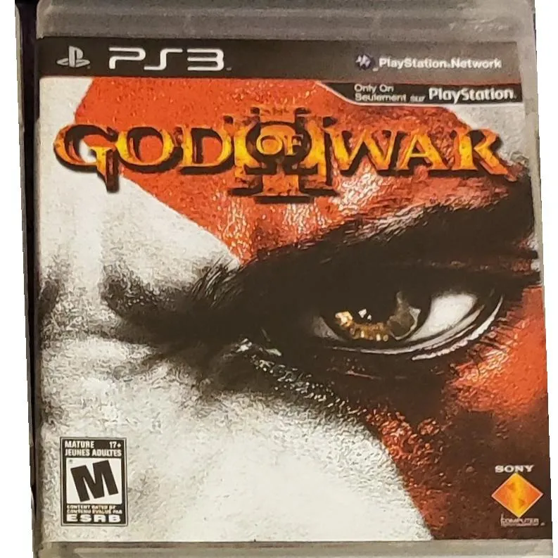 بازی God of war اورجینال ps3 ریجن 1 کمیاب