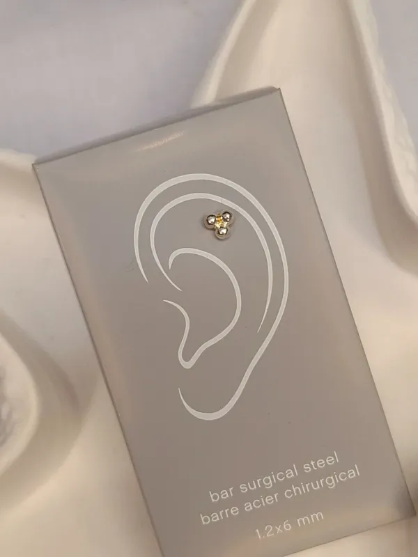 پیرسینگ نقره وارداتی