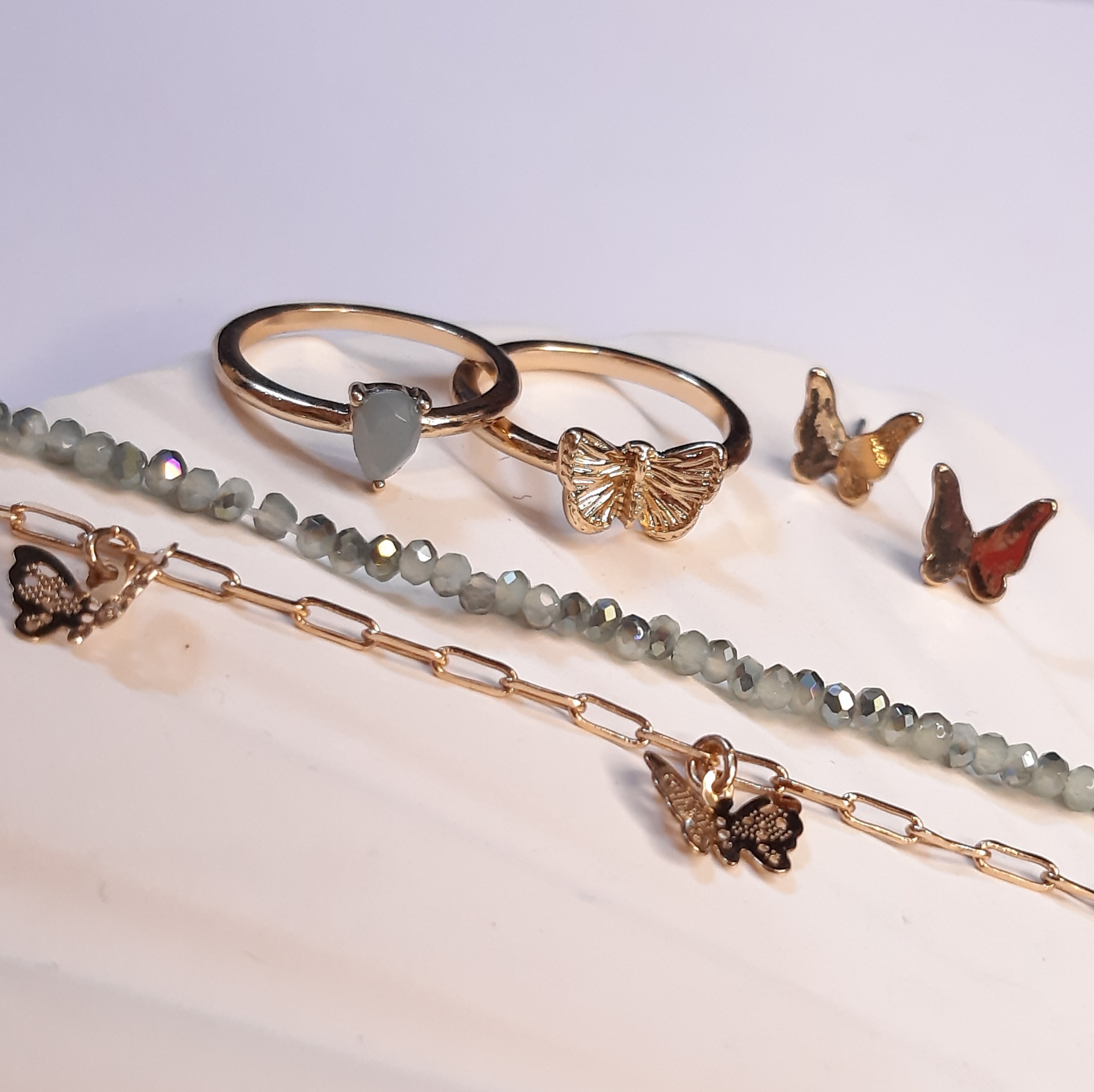 نیم ست پروانه برند ای ام آمریکایی وارداتی