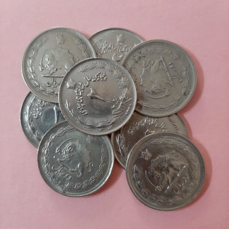 100 عدد 2 ریالی کیفیت درحد بانکی