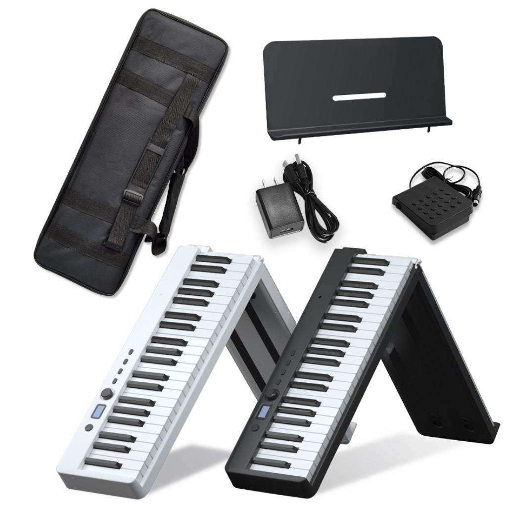 پیانو تاشو KONIX PJ88C (قابل حمل 88 کلاویه)