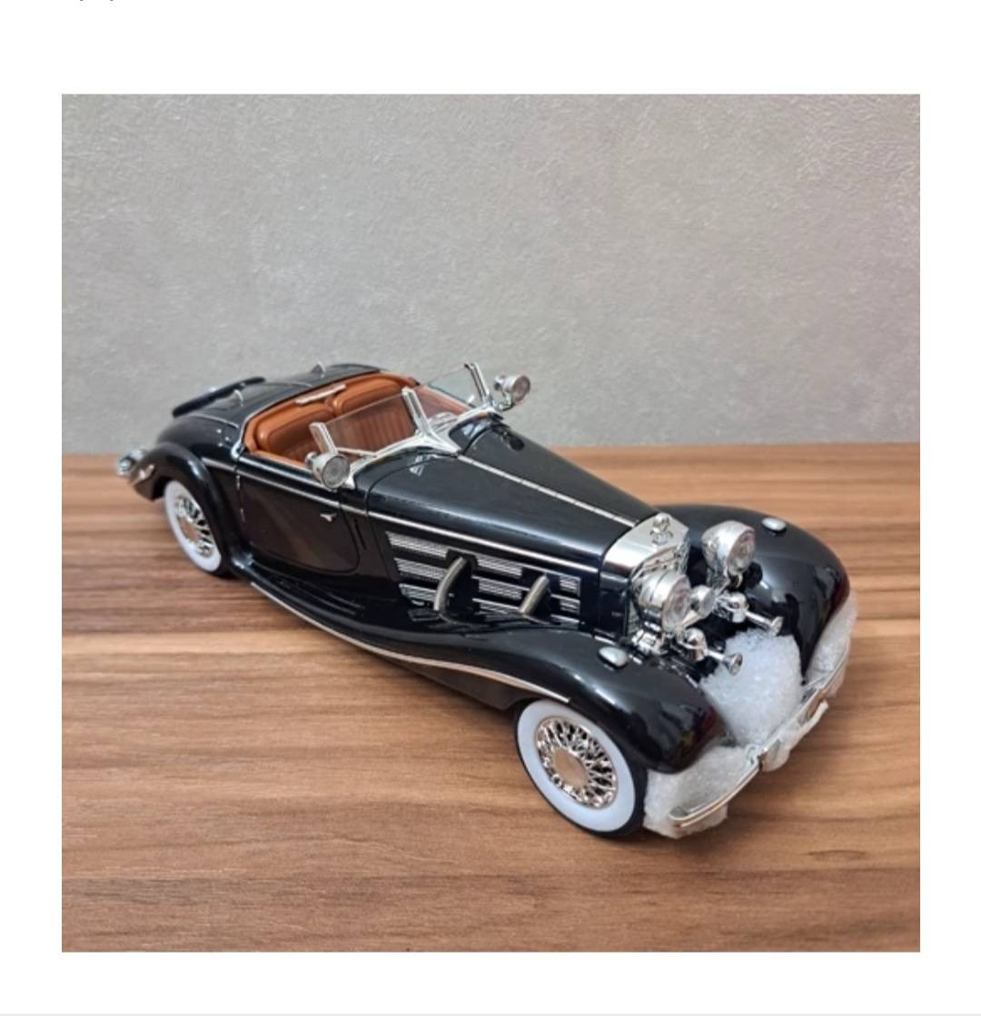 ماکت بنز k500. کلاسیک دودزا مشکی