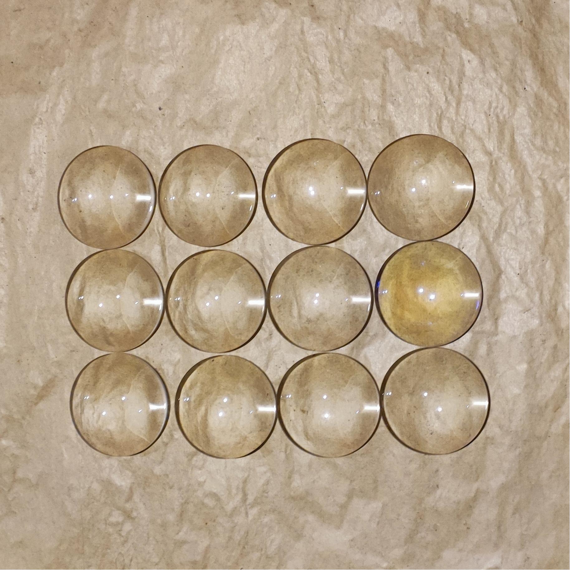 مجموعه 12 عدد لنز منشور عدسی ذره بین