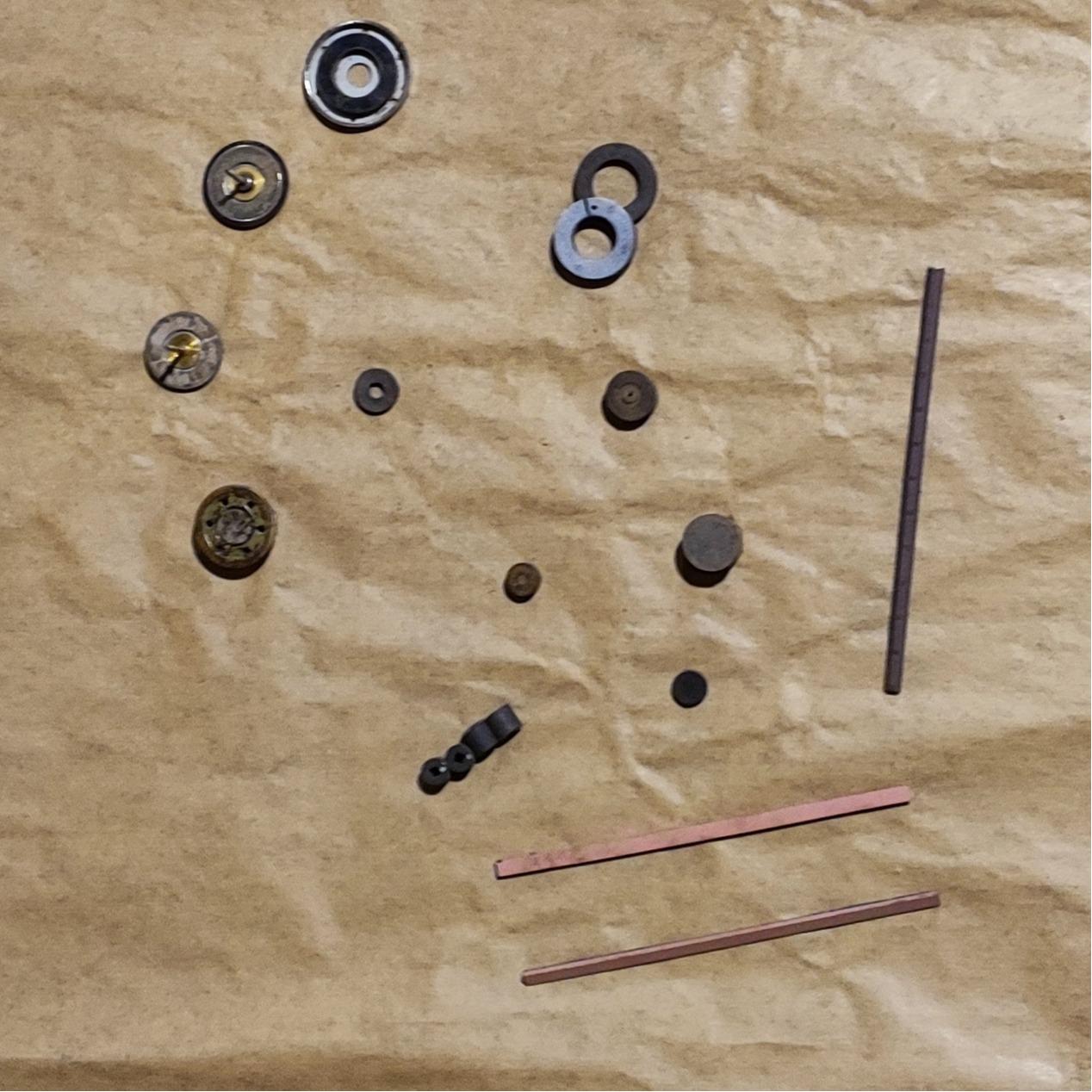 15 تکه مگنت آهن ربا کوچک مدل مختلف