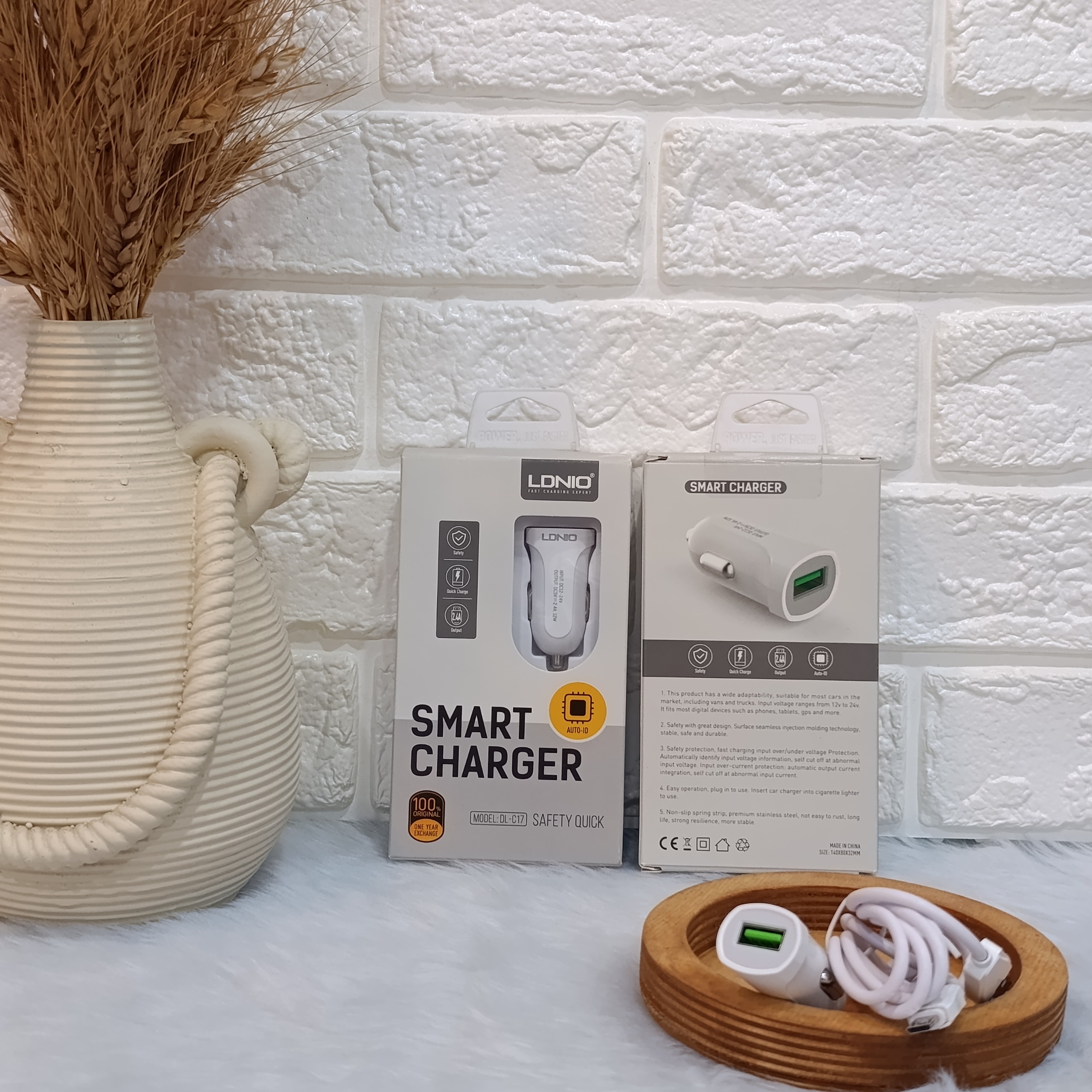 شارژر فندکی الدینیو (Ldnio) مدل c-17