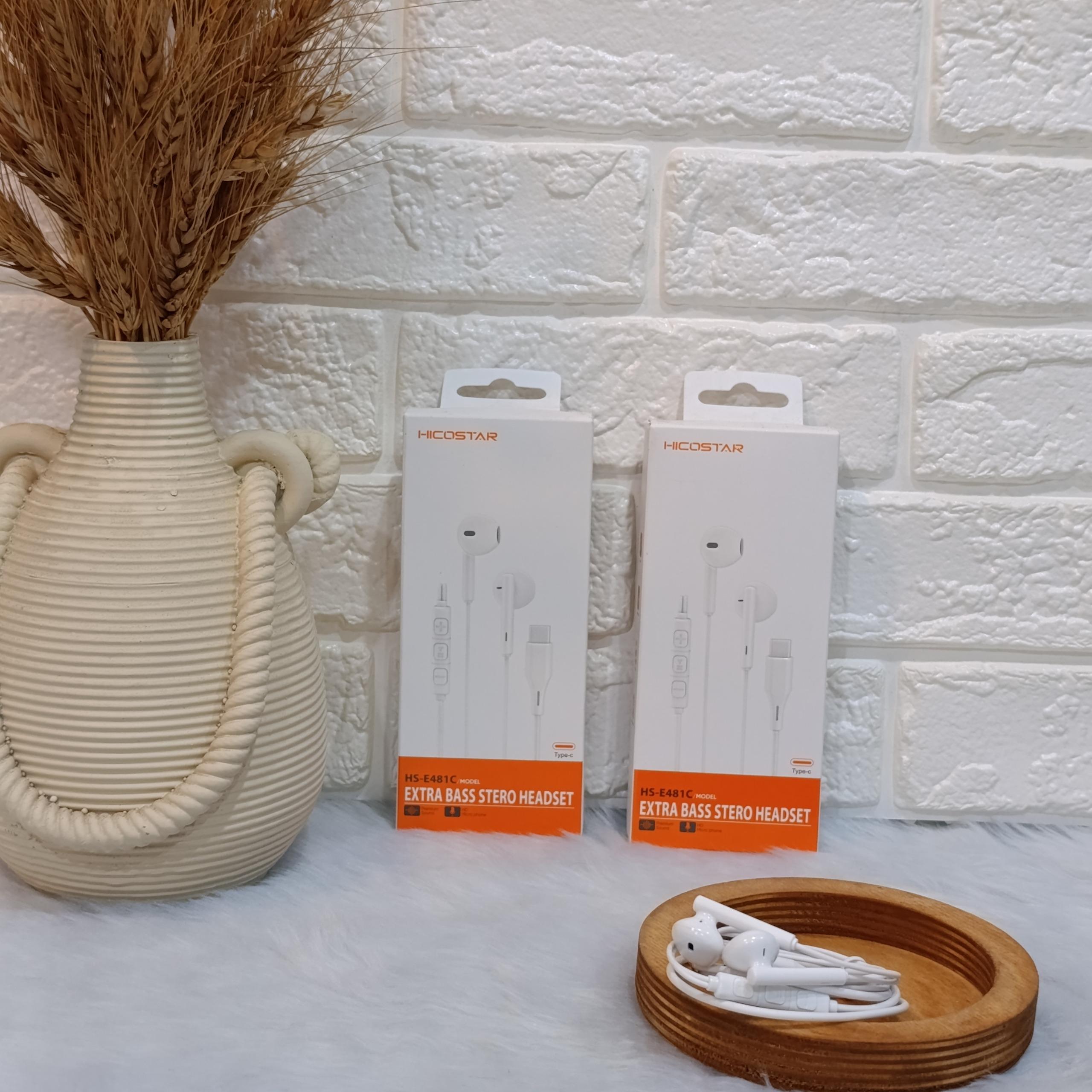 هندزفری تایپ سی مدل  hicostar m-481