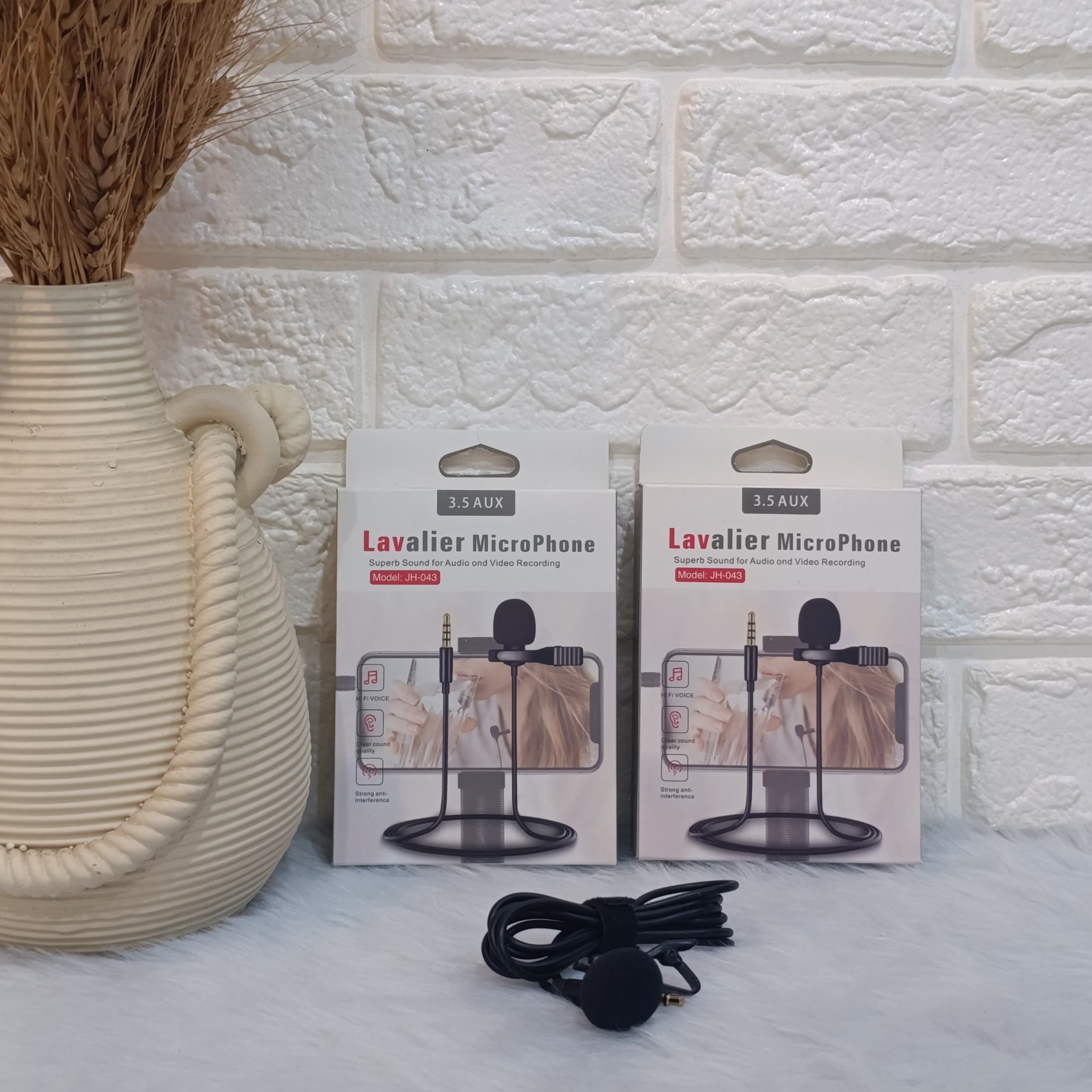 میکروفن یقه ای مدل jh-043