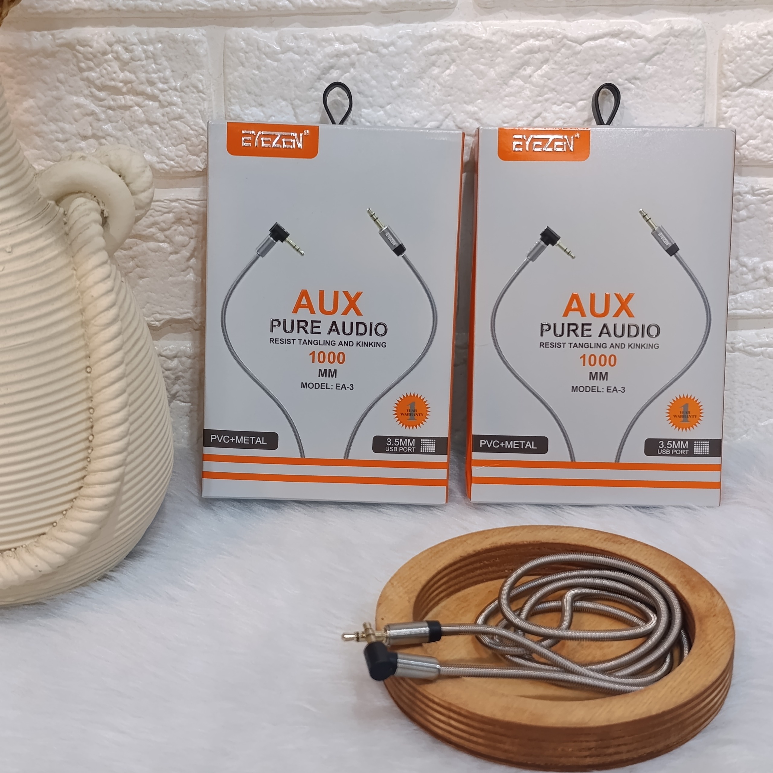 کابل aux  ایزن برای ماشین و اسپیکر اصلی