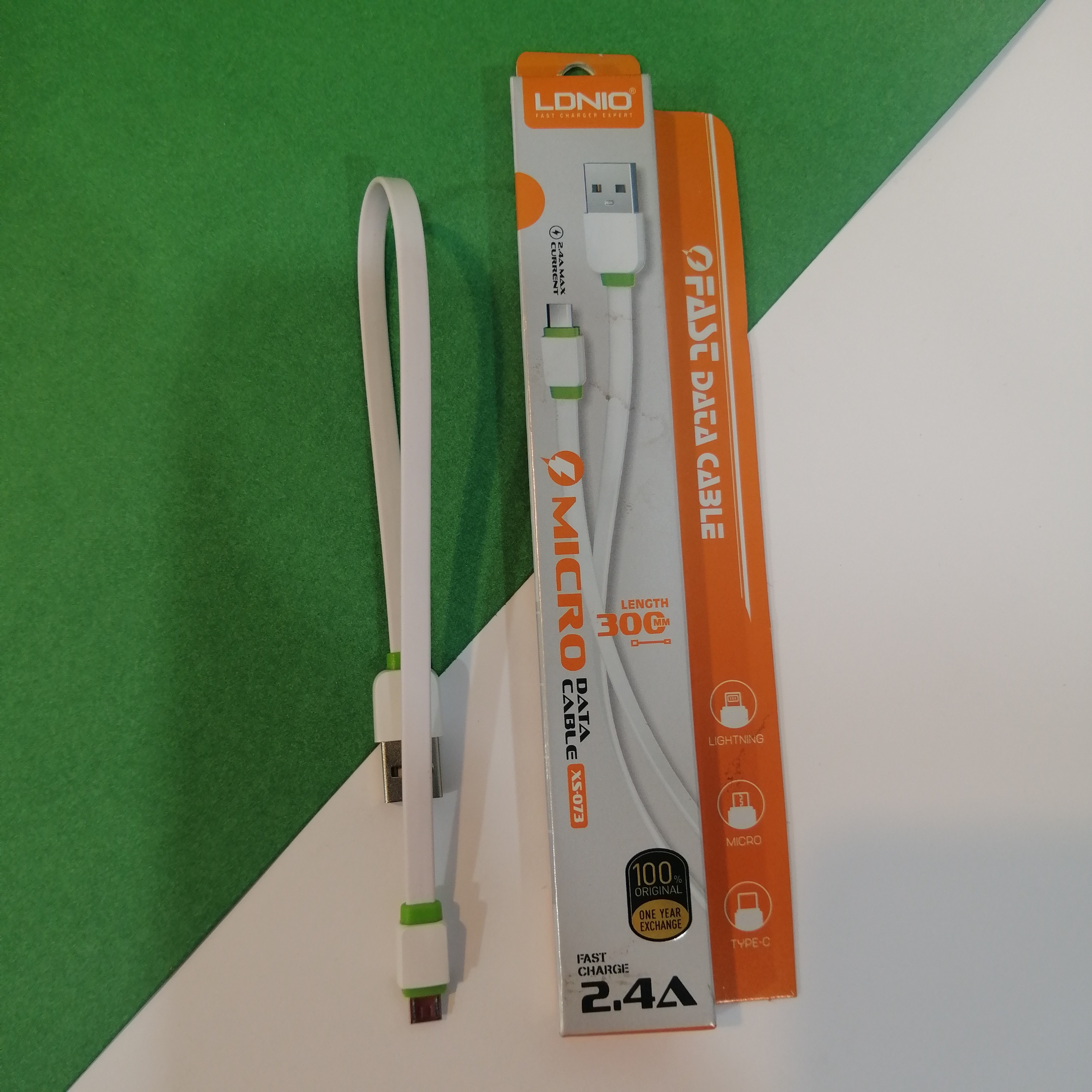 کابل پاور بانک الدینیو 20 سانتی