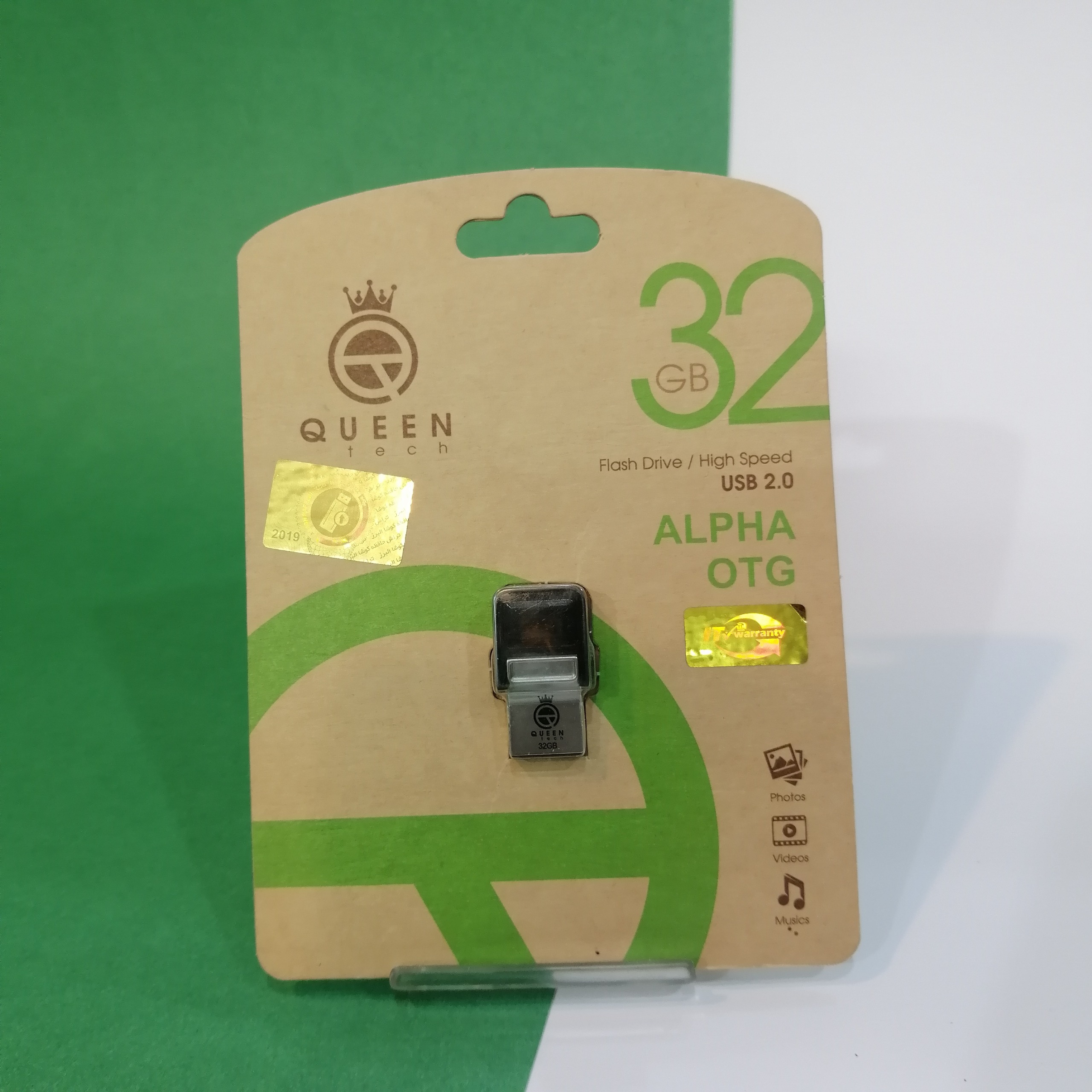 فلش 32 otg دار کویین گارانتی دار