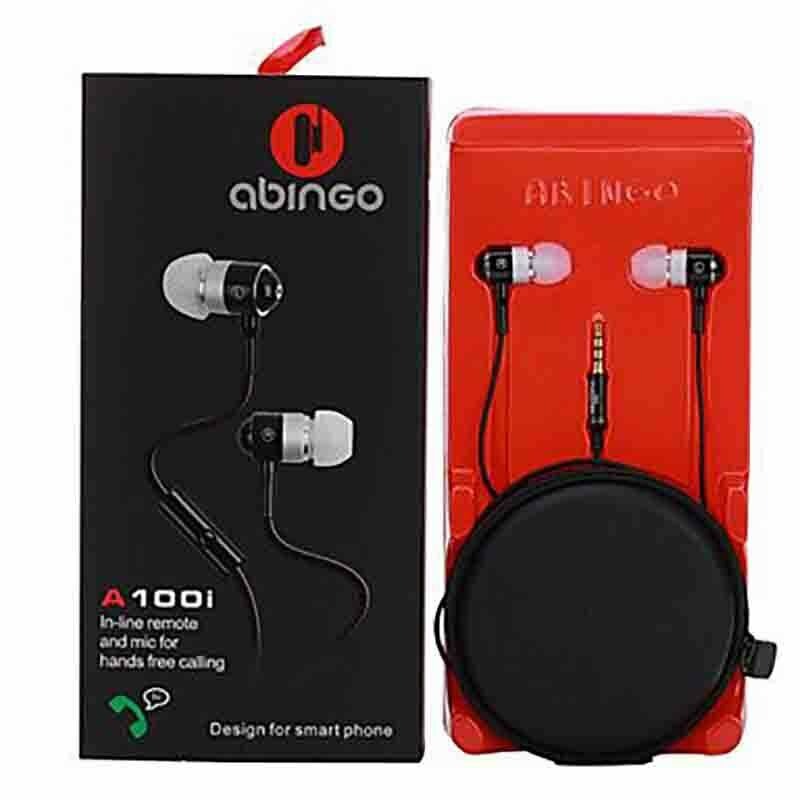 هندزفری آبینگو باکیفیت عالی کیف دار