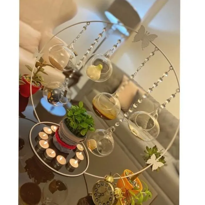 هفتسین حباب شیشه ای