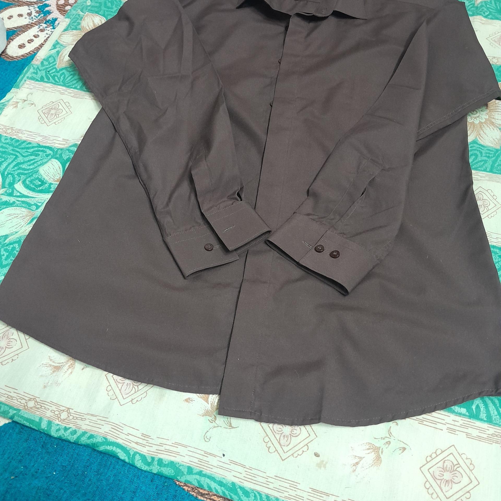 پیراهن قهوای ایکس لارج