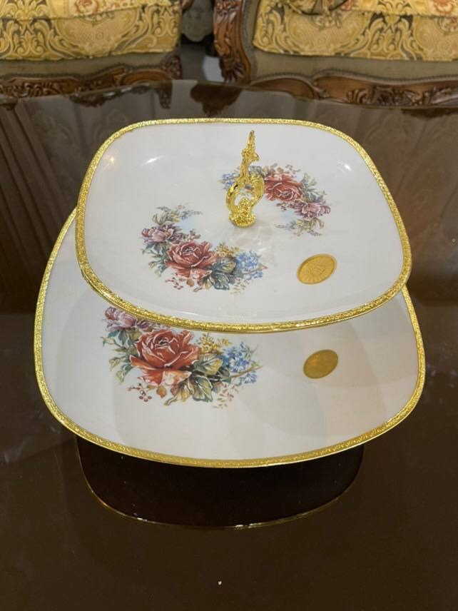 شیرینی خوری و فنجان نعلبکی لیمونژ