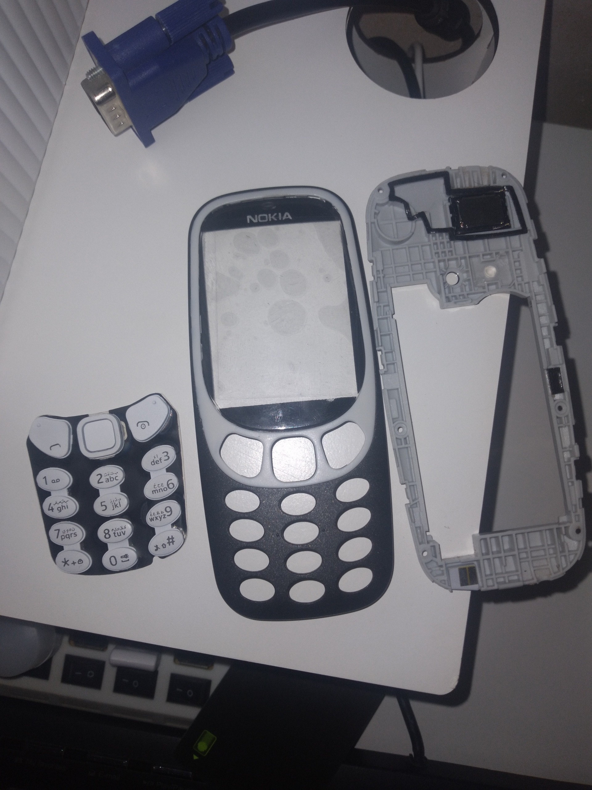 قاب و درب پشت گوشی نوکیا 3310