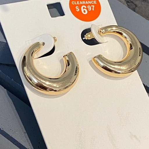 گوشواره ضد حساسیت رنگ ثابت