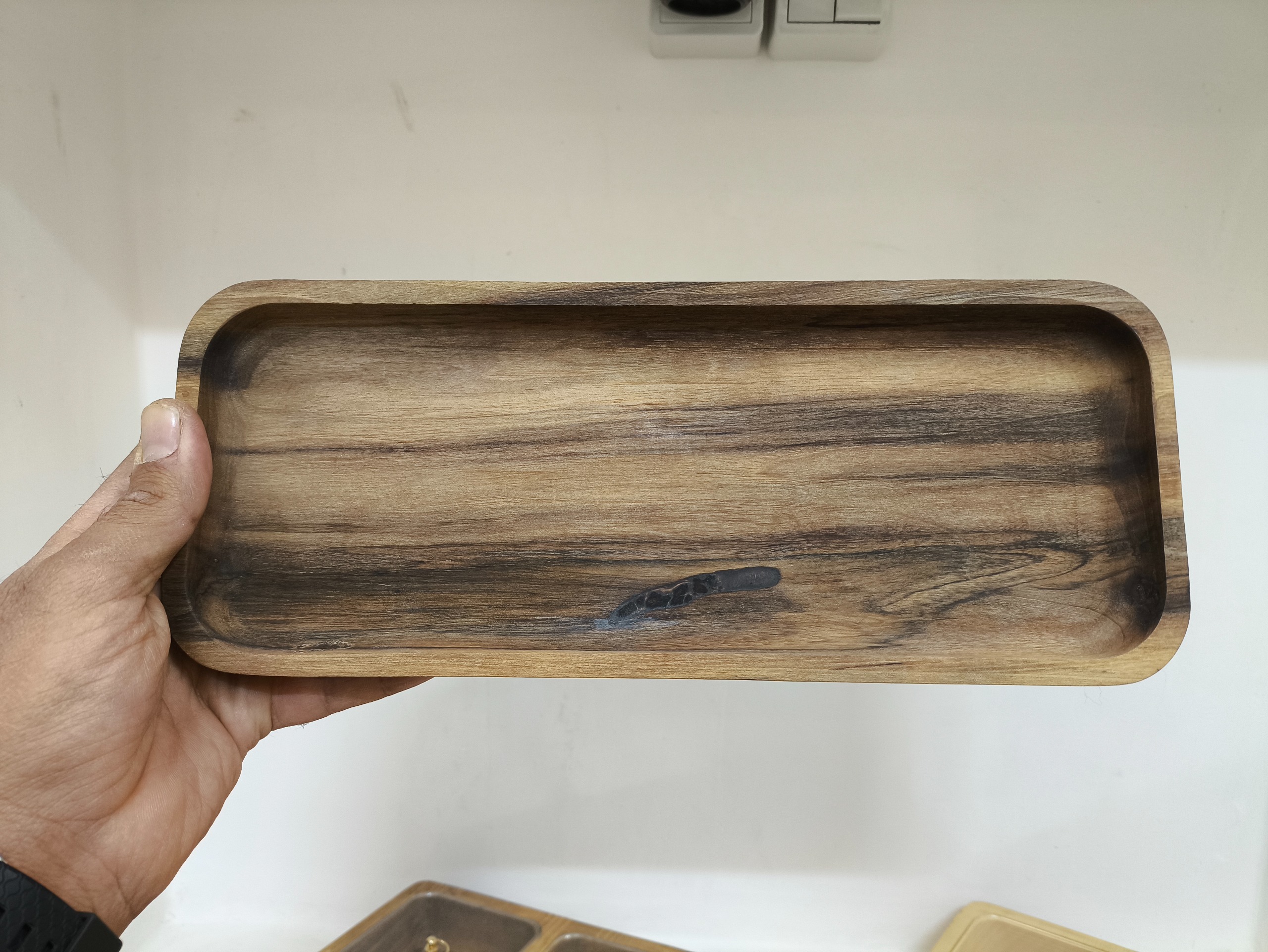 رولت خوری چوبی