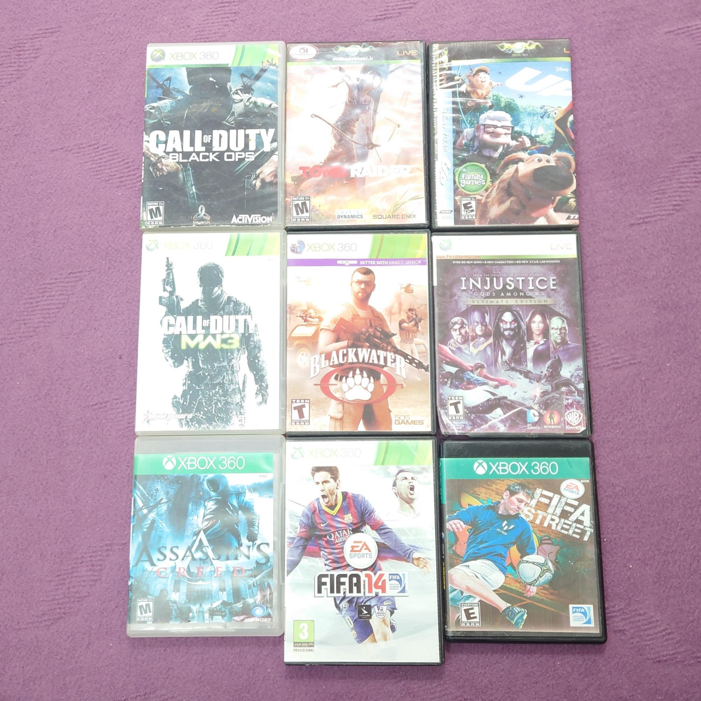 9 بازی کنسول XBOX 360