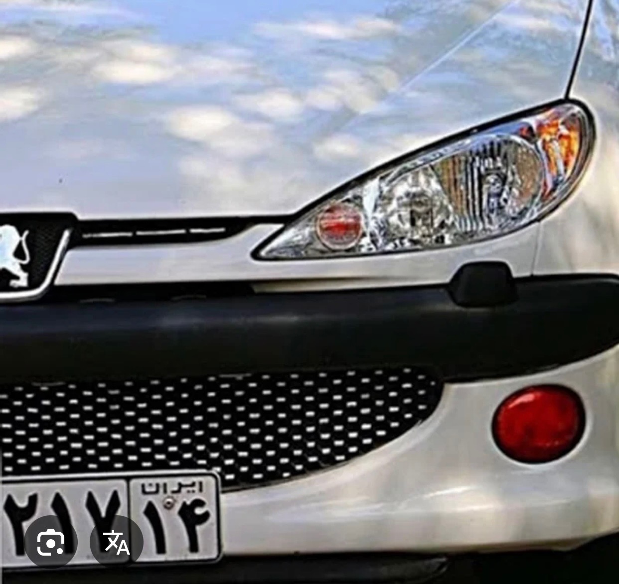 نگین سپر 206 تزئینات