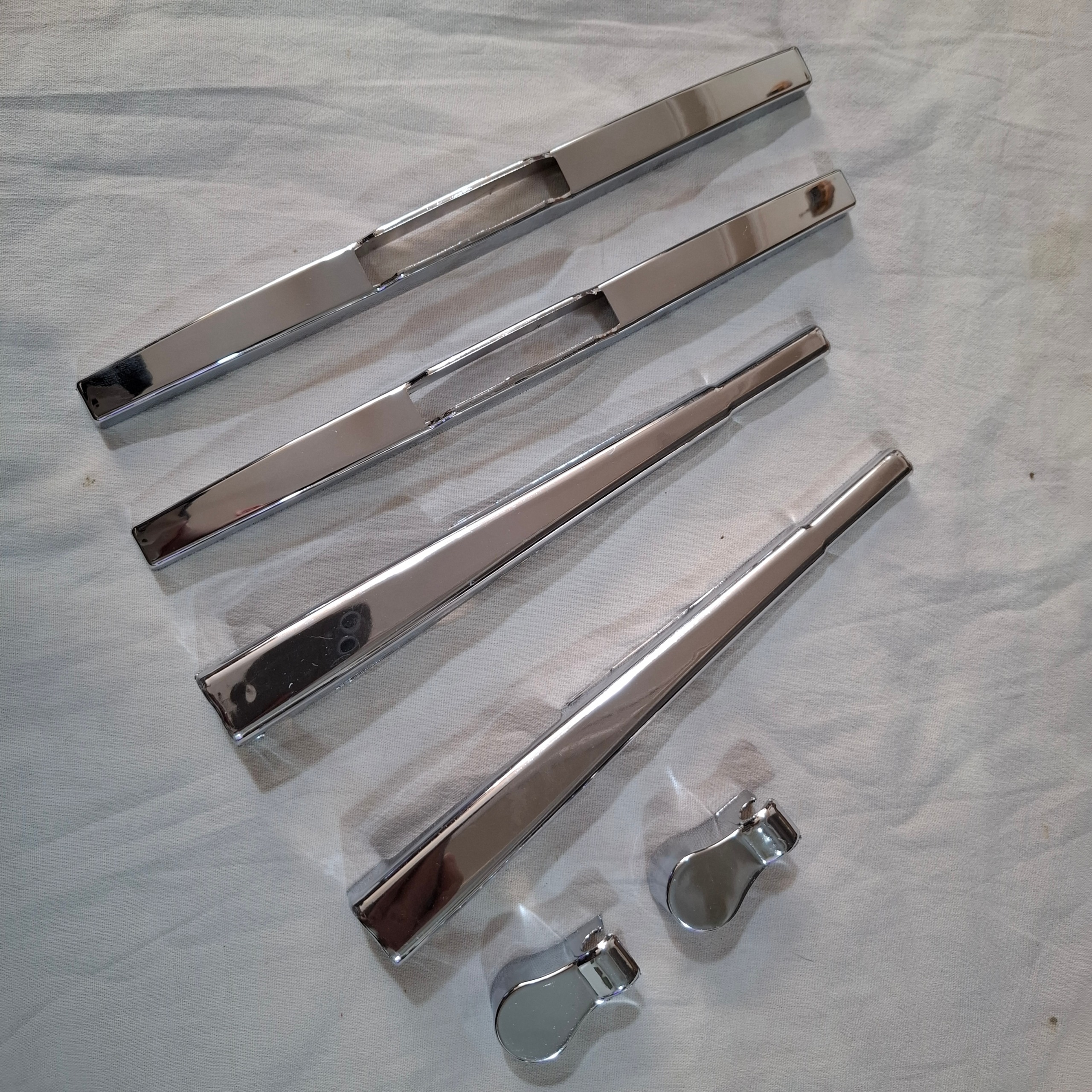 کاور کروم تیغه و دسته برف پاک کن پراید