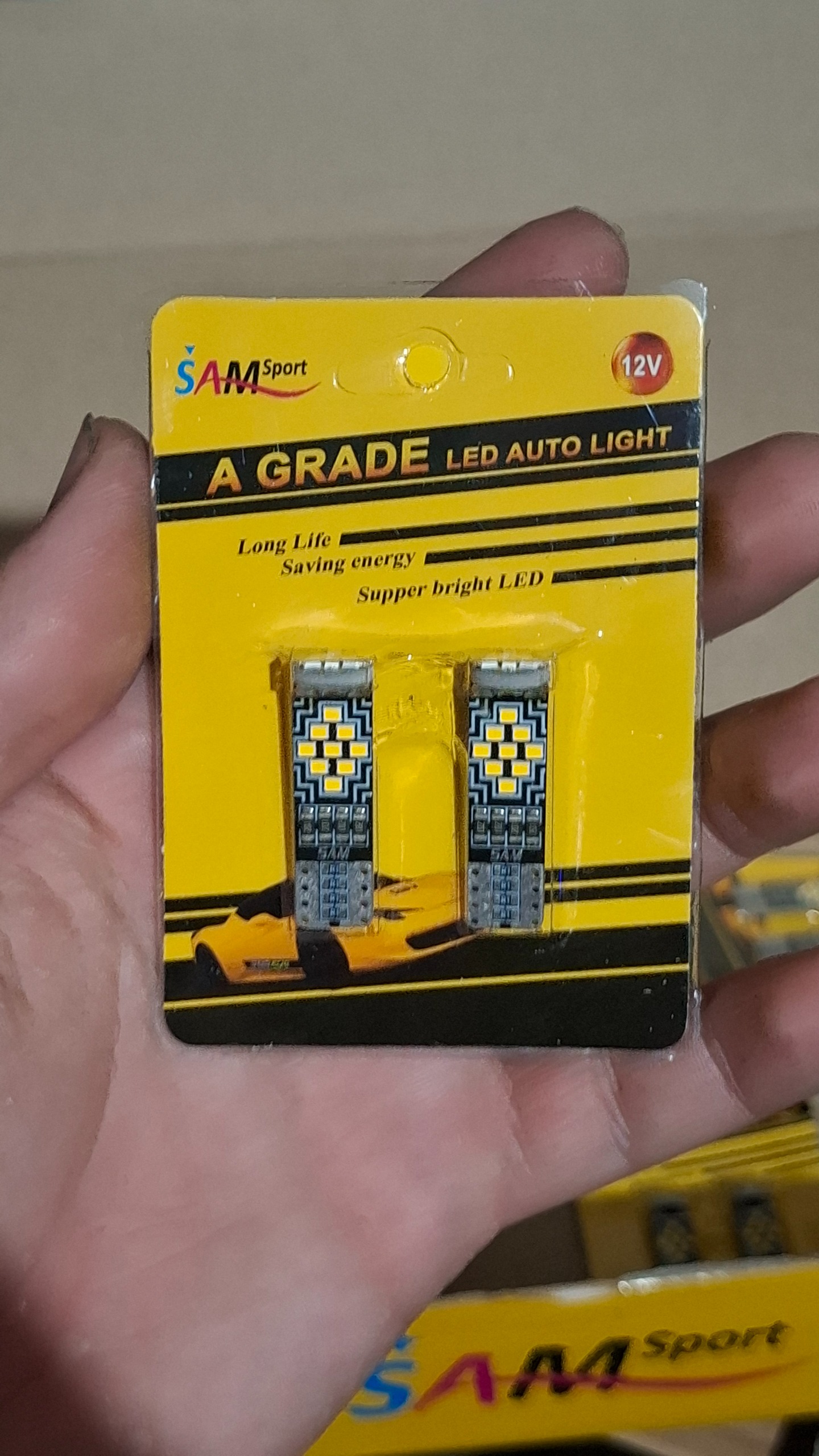 لامپ آریایی لیمویی (24smd) بسته 2عددی