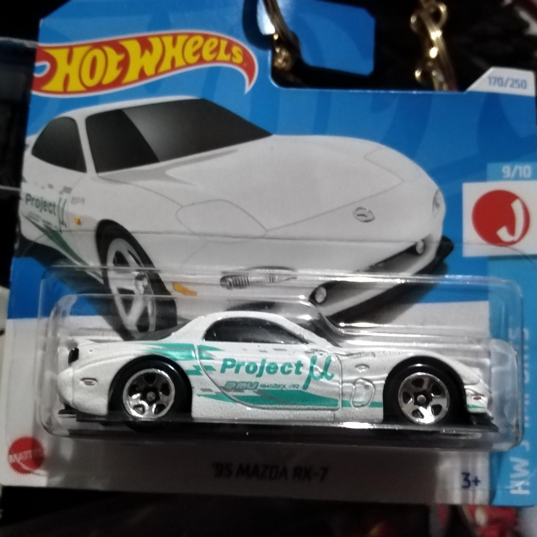 هات ویلیز 95 mazda RX 7