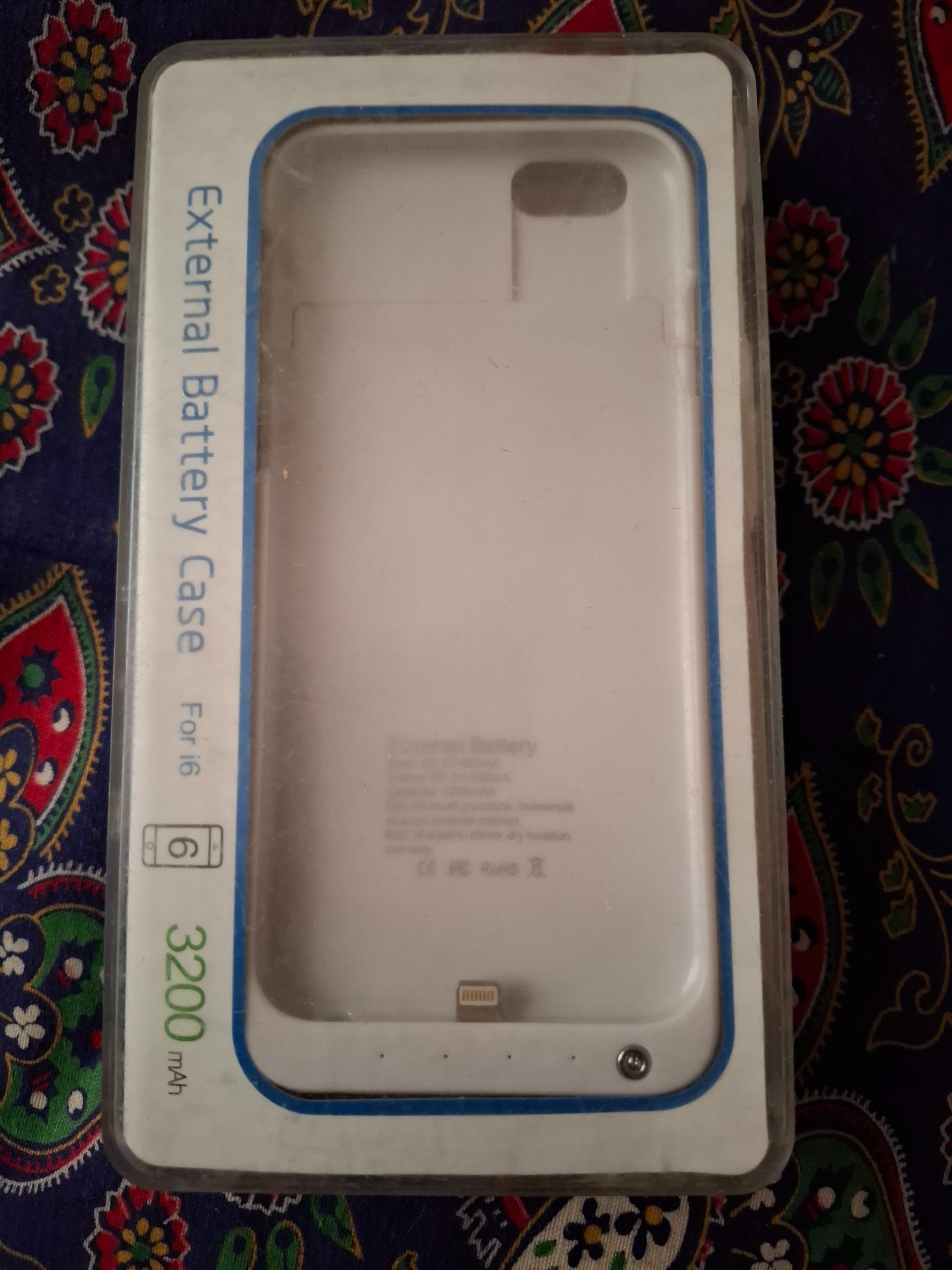 External battery case for iPhone 6