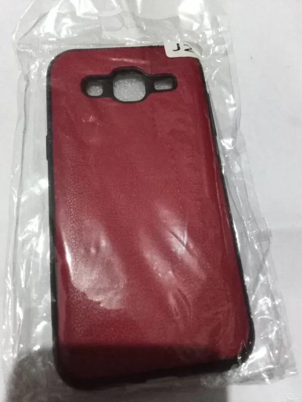 قاب و کاور گوشی j2 طرح چرمی