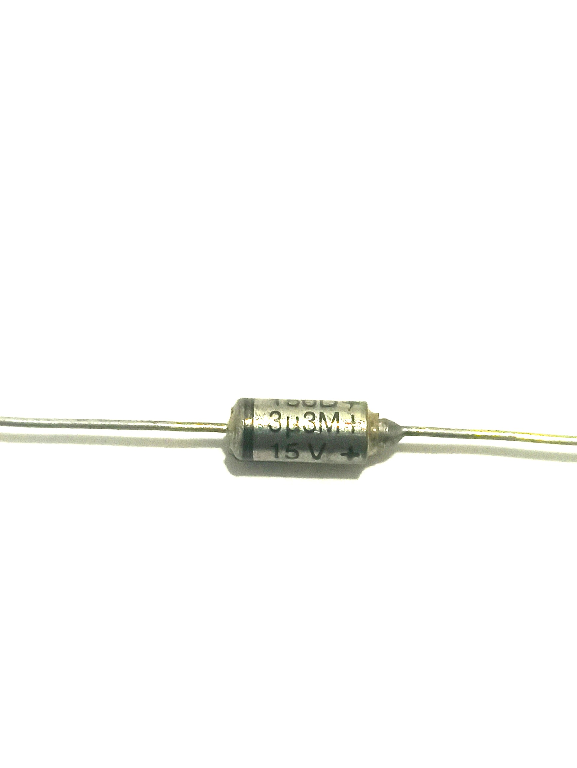 خازن 3.3uf 15V تانتال آمریکایی پک 10 عددی