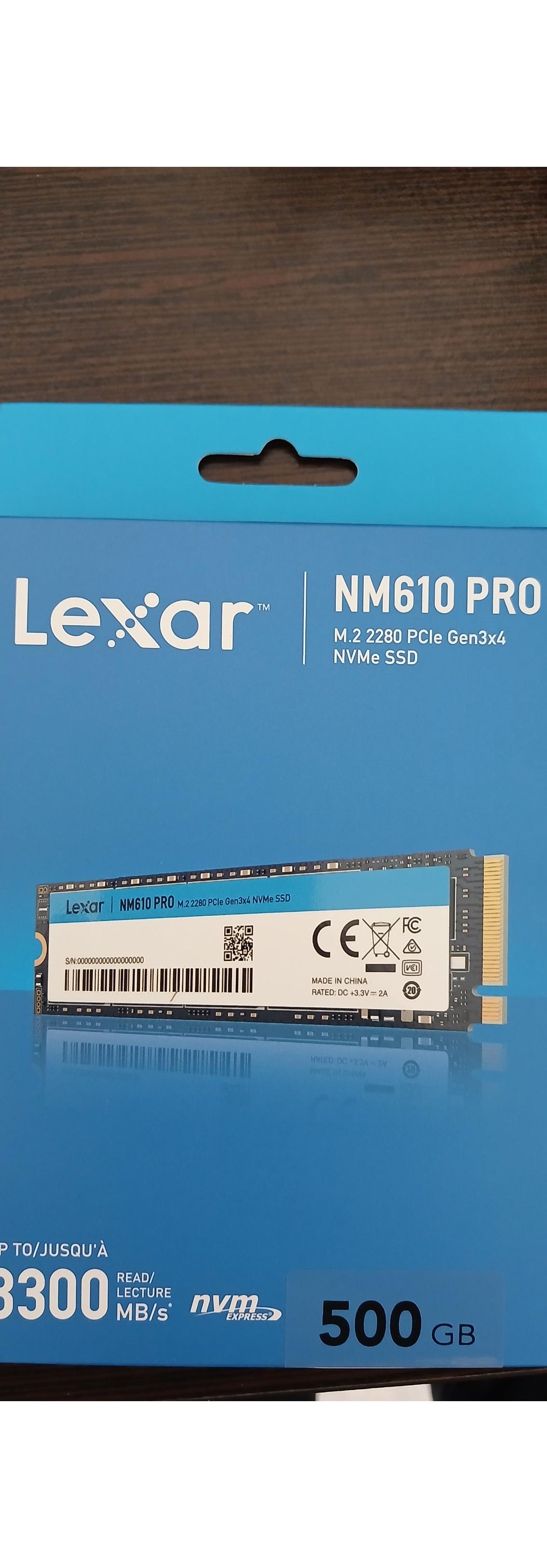 Lexar 500GB Gen3x4