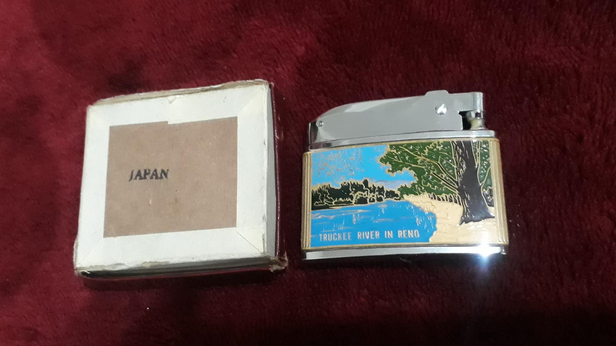 فندک ژاپنی کلکسیونی آکبند قدیمی  1956 (70ساله) اصل