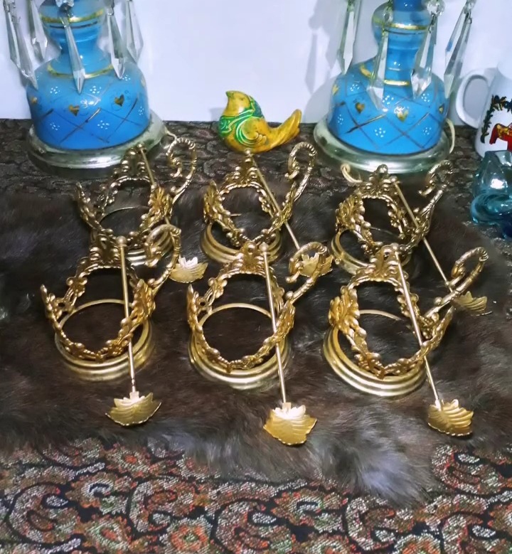 انگاره و قاشق دست ساز قدیمی
