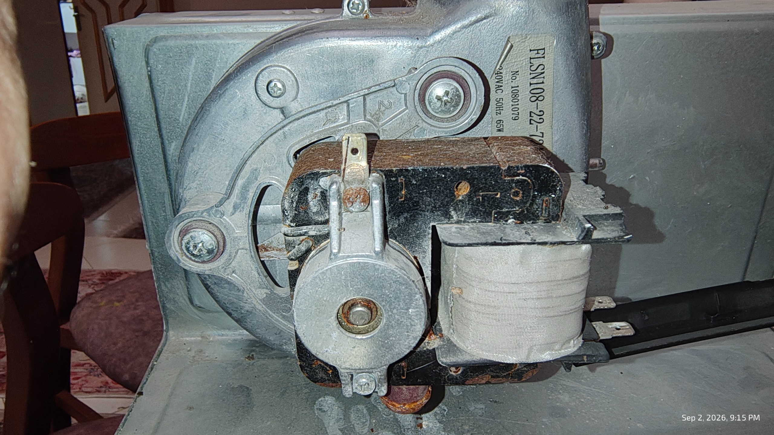موتور فن پکیج شوفاژکار 40FH2 کد FLSN108-22»